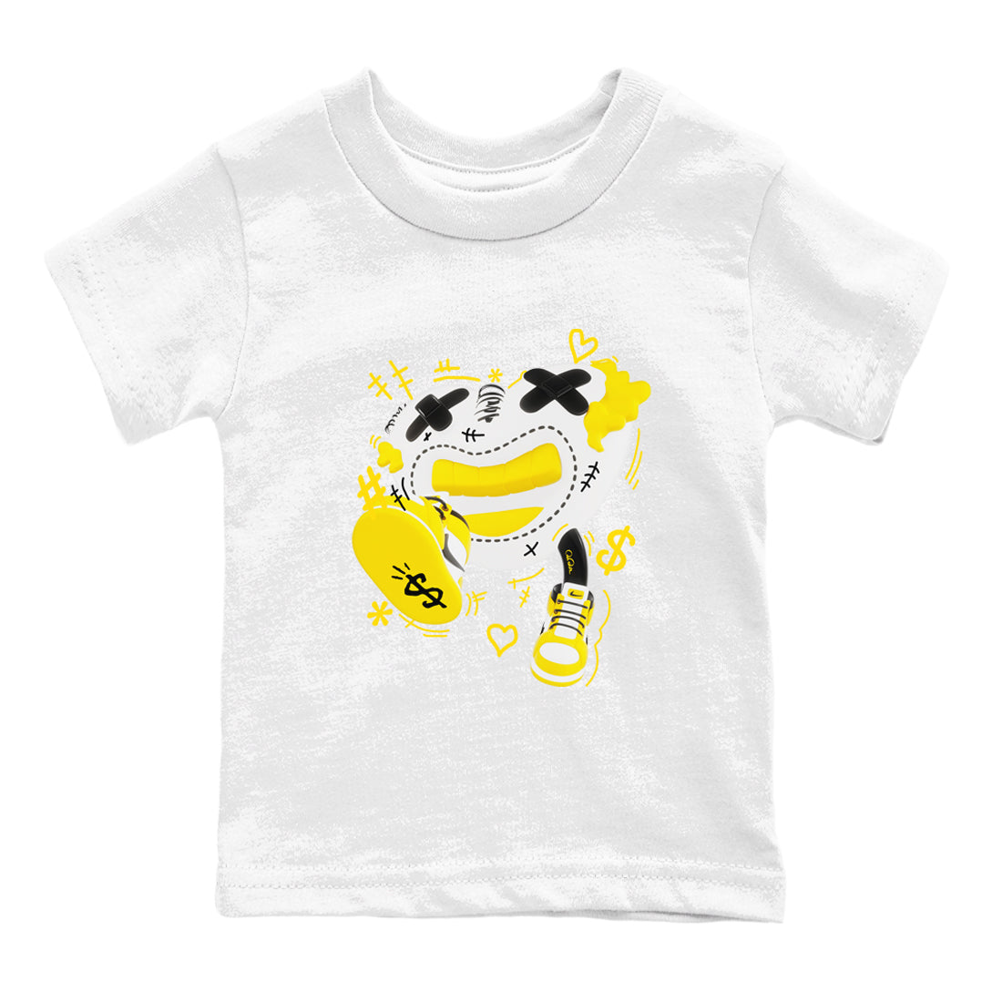 Walk In Love snkmatch Tees Kids - Air Jordan 1 Yellow Ochre