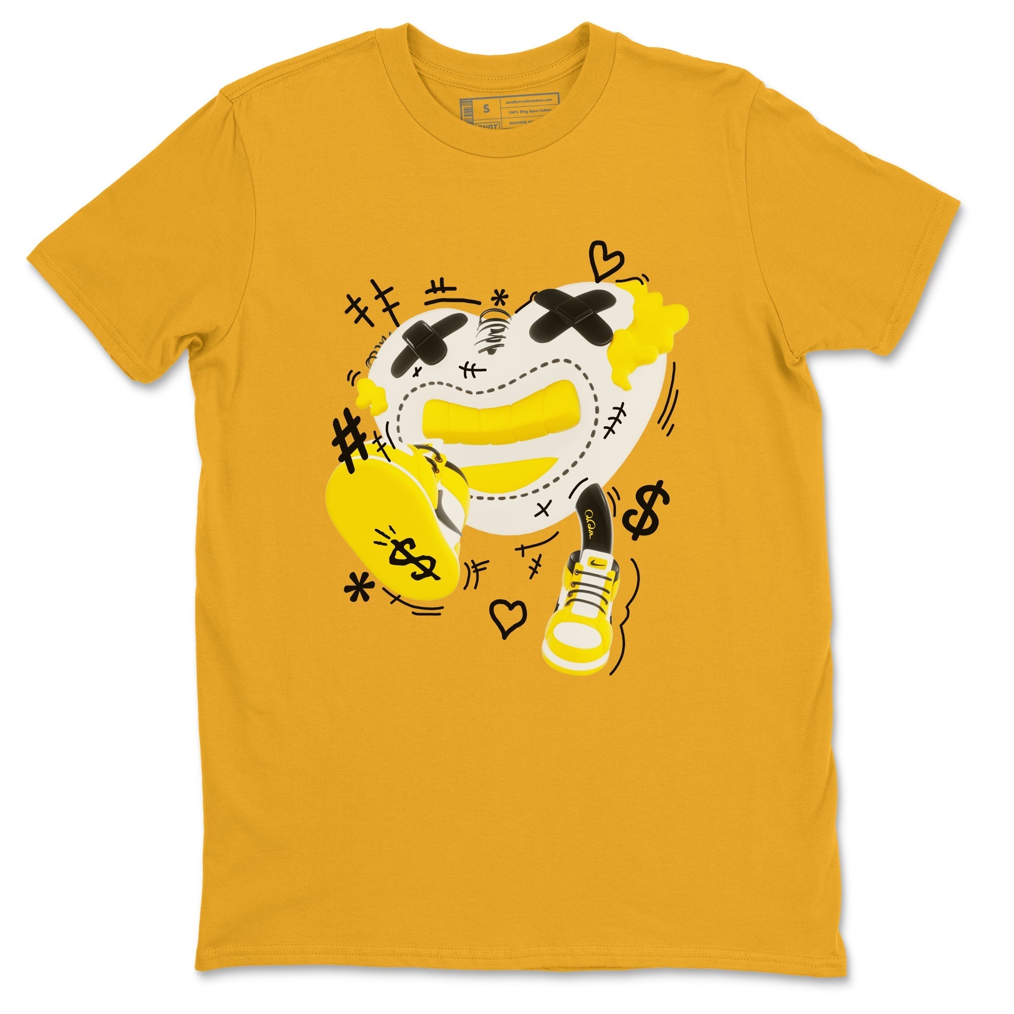 Walk In Love snkmatch Tees - Air Jordan 1 Yellow Ochre