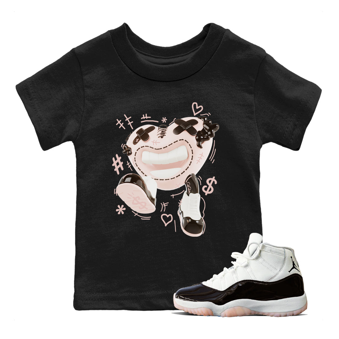 Walk In Love snkmatch Tee Kids - Air Jordan 11 Neapolitan