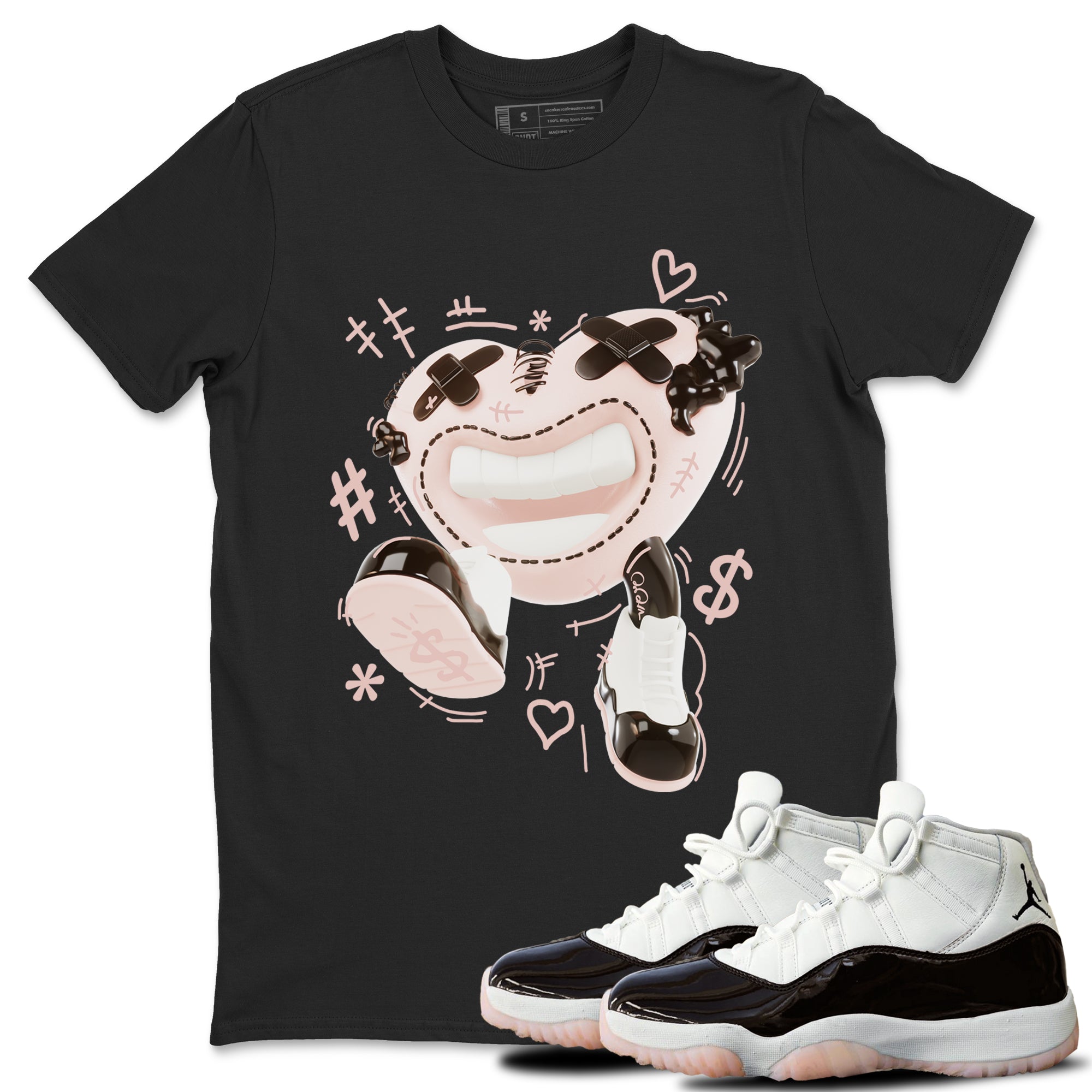 Walk In Love snkmatch Tee - Air Jordan 11 Neapolitan