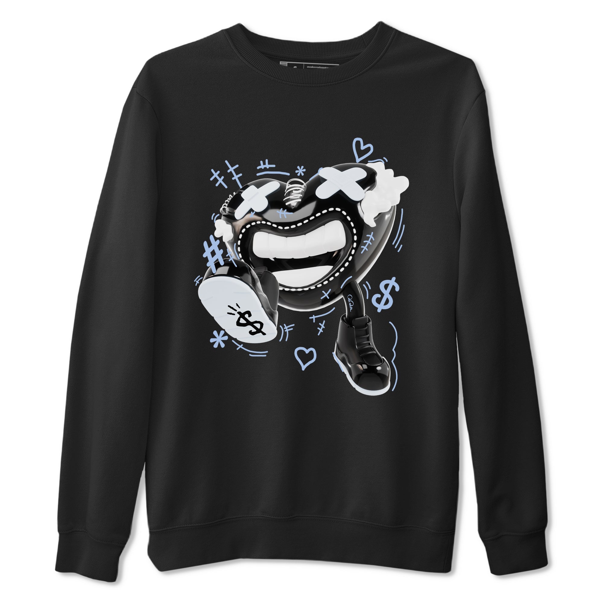 Walk In Love snkmatch Tee - Air Jordan 11 Black and Varsity Royal