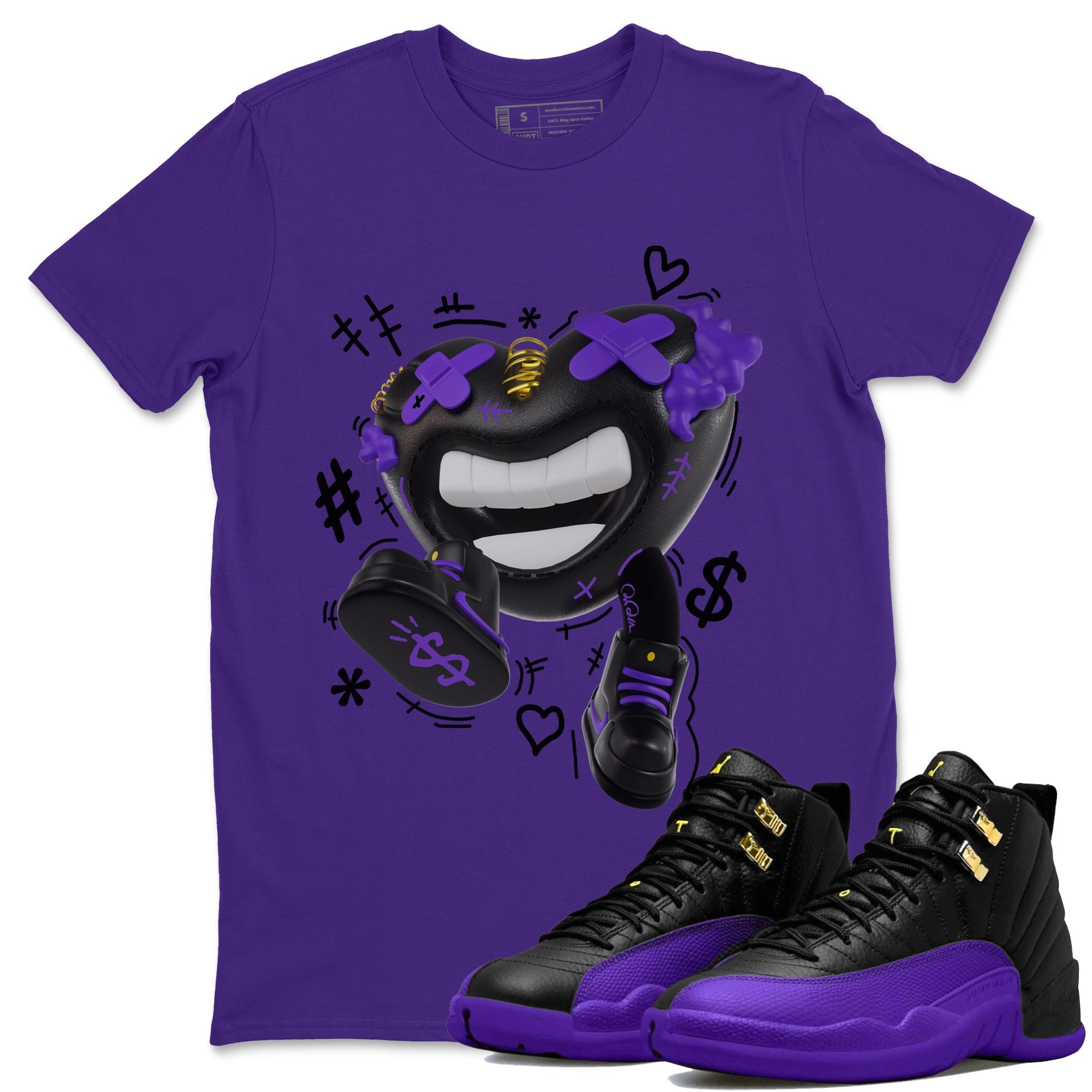Walk In Love snkmatch Tee - Air Jordan 12 Field Purple