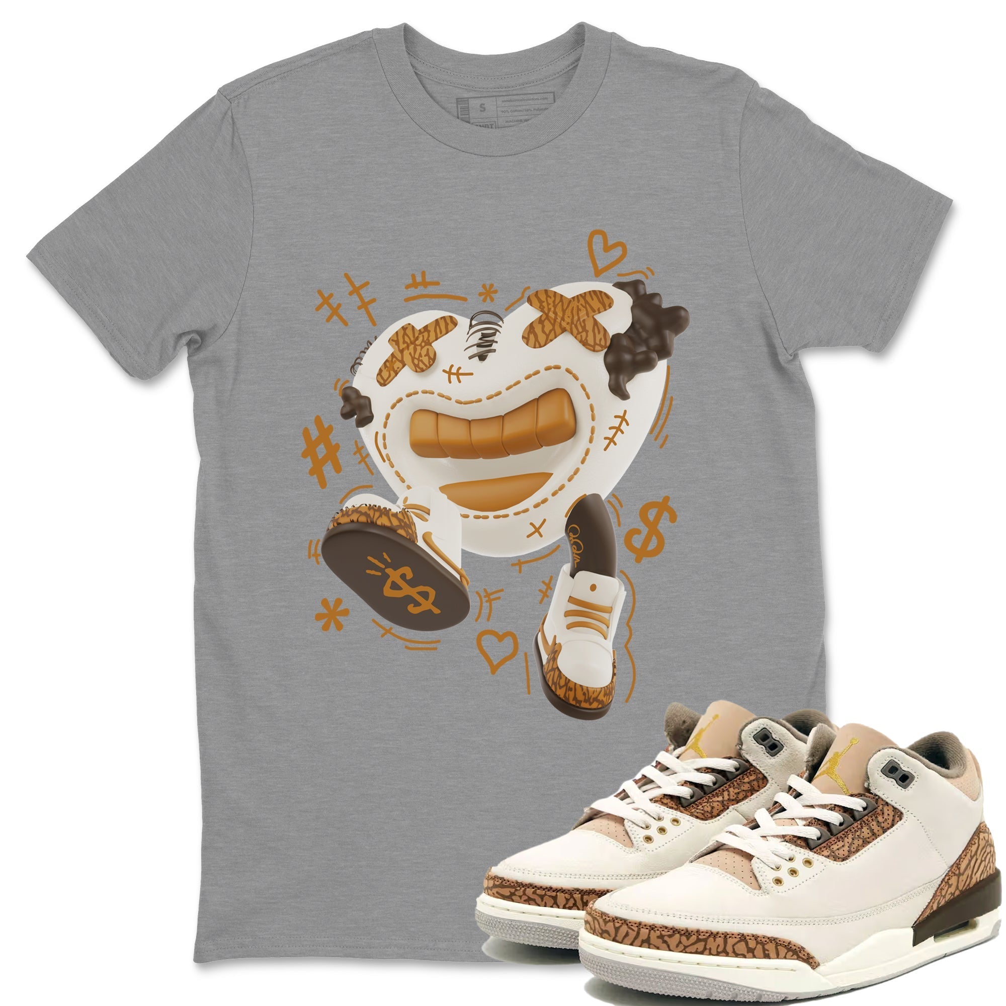 Walk In Love snkmatch Tee - Air Jordan 3 Palomino