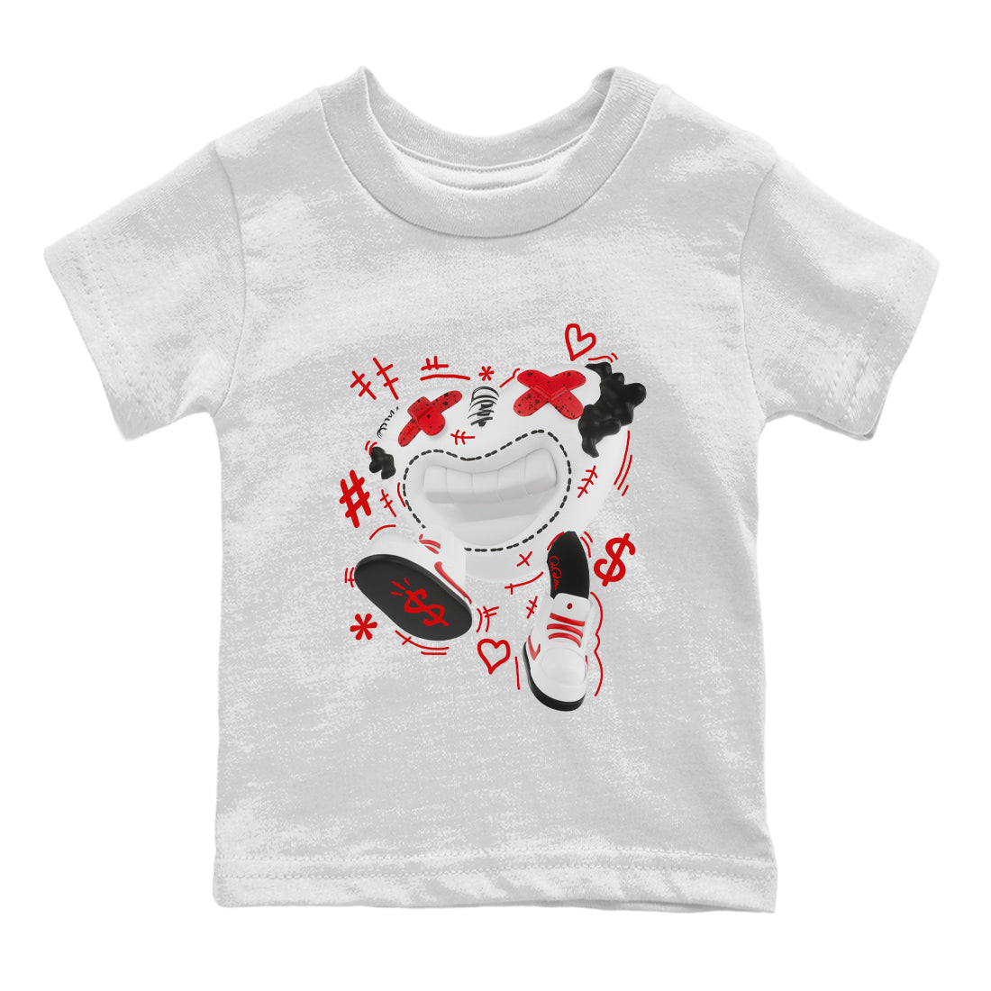 Walk In Love snkmatch Tee Kids - Air Jordan 4 Red Cement