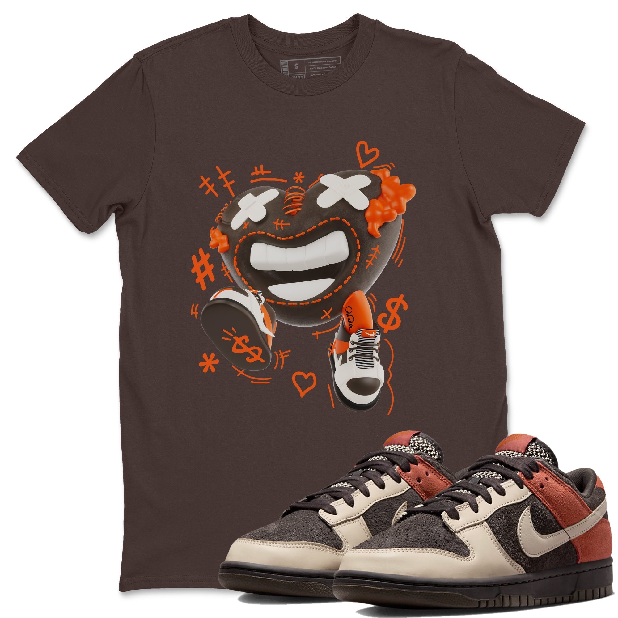 Walk In Love snkmatch Tee - Dunk Red Panda