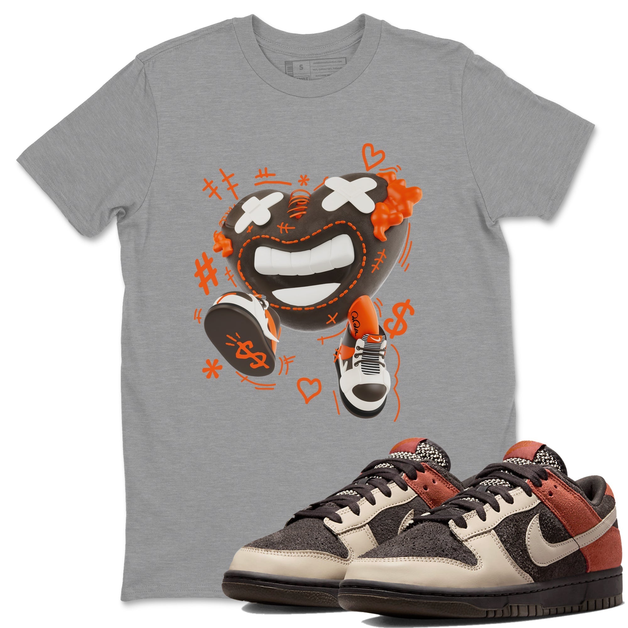 Walk In Love snkmatch Tee - Dunk Red Panda