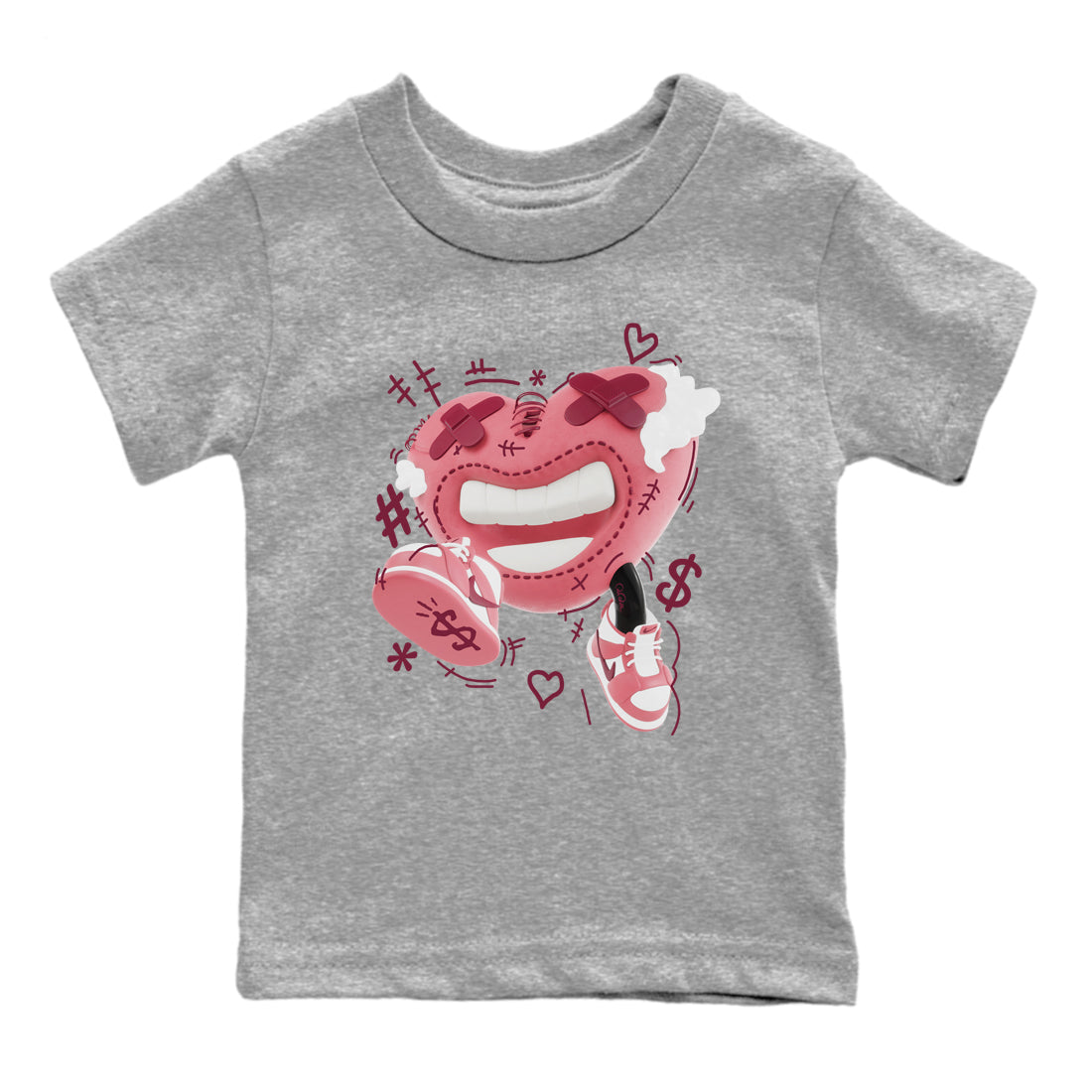 Walk In Love snkmatch Tee Kids - Dunk Valentines Day 2024