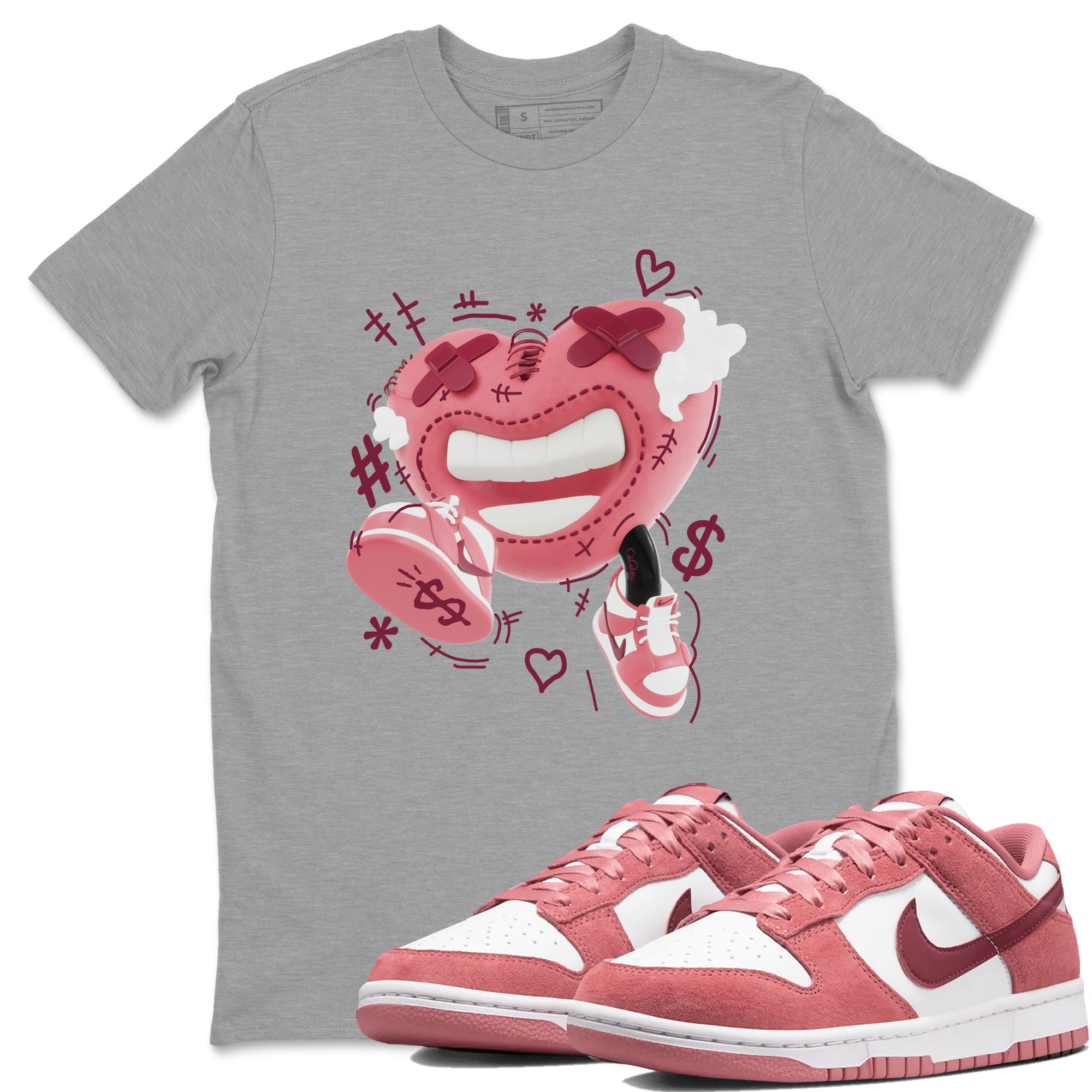 Walk In Love snkmatch Tee - Dunk Valentines Day 2024