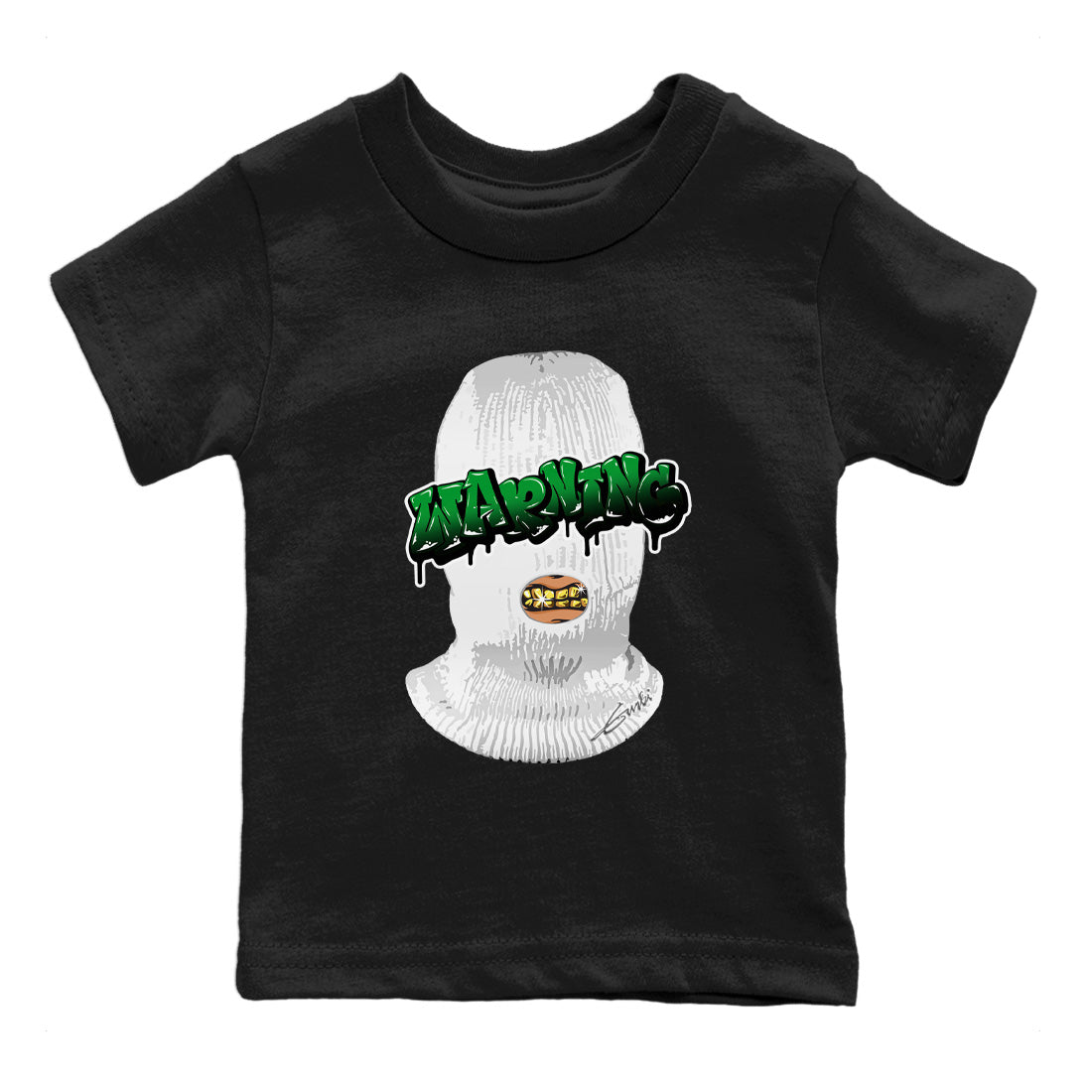 Warning Kids Tops - Air Jordan 1 Celtics
