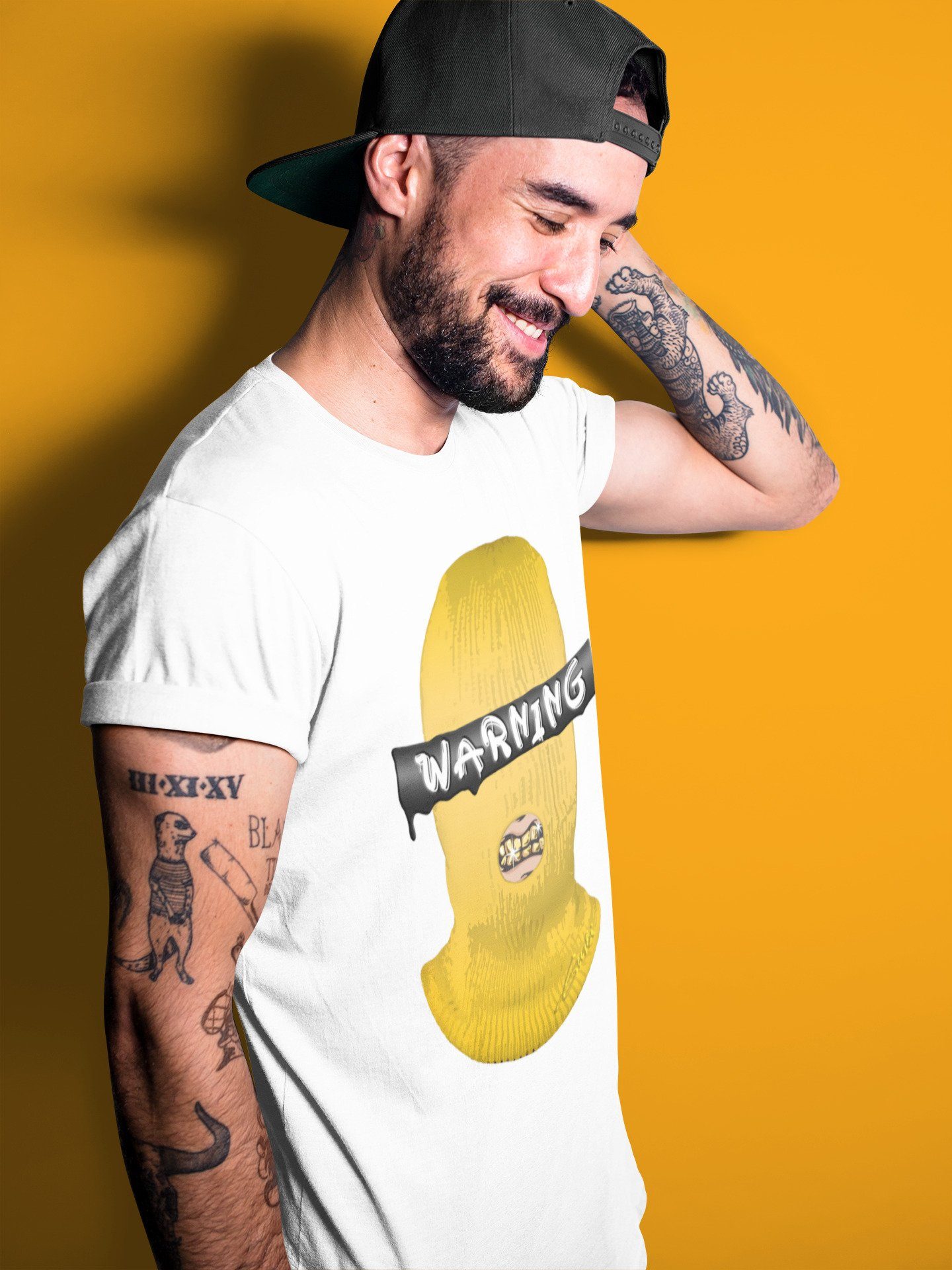 Warning Unisex Tops - Air Jordan 1 Pollen