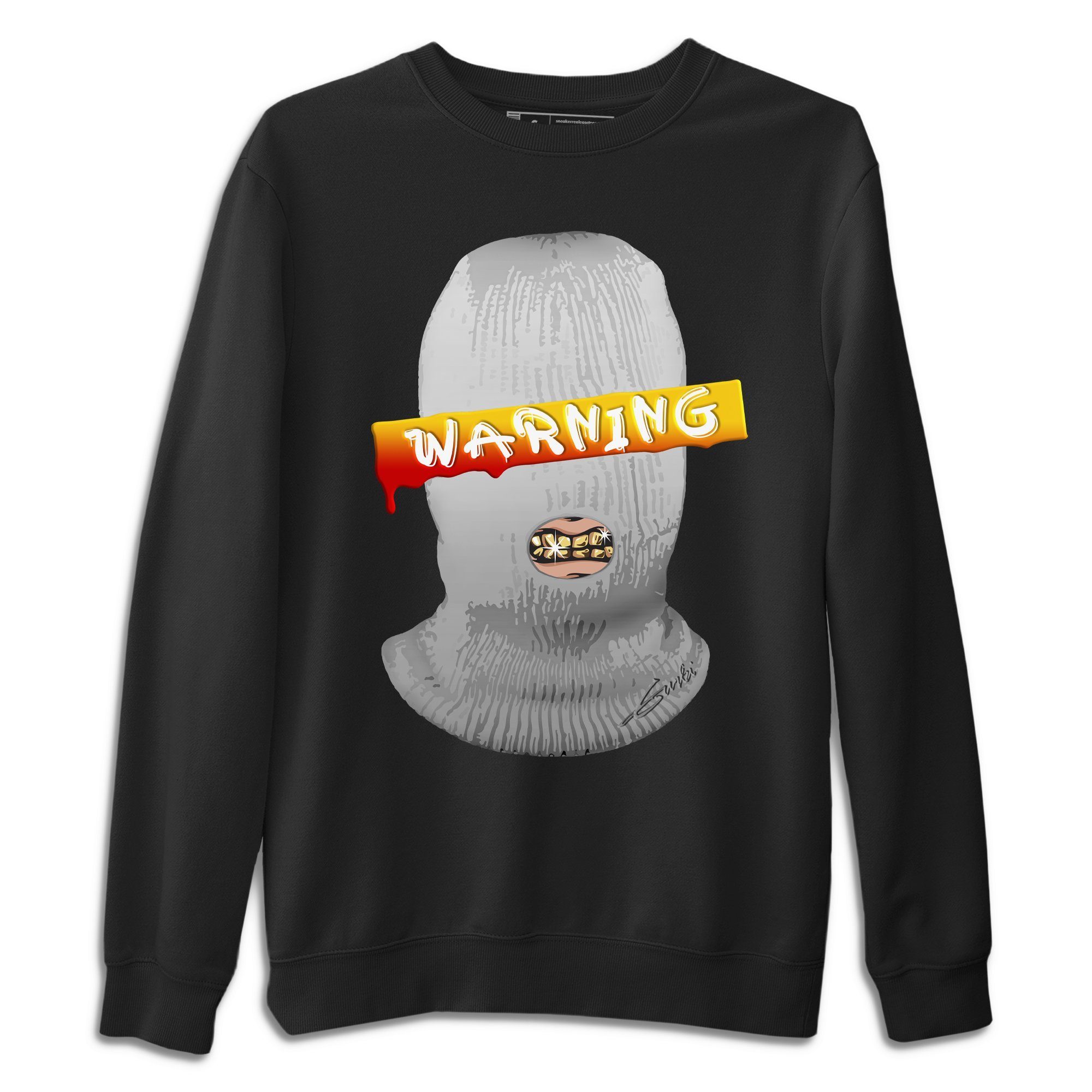 Warning Unisex Tops - Air Jordan 3 Cool Grey