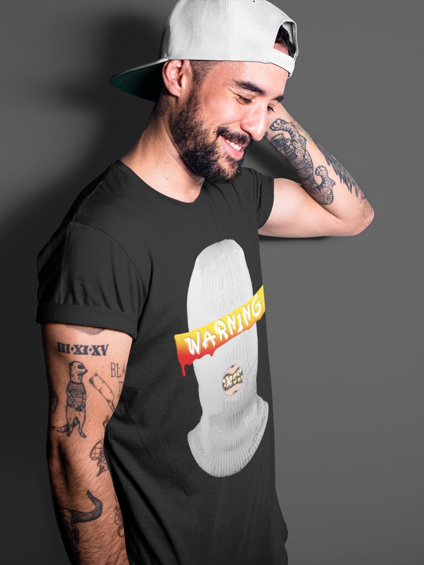 Warning Unisex Tops - Air Jordan 3 Cool Grey