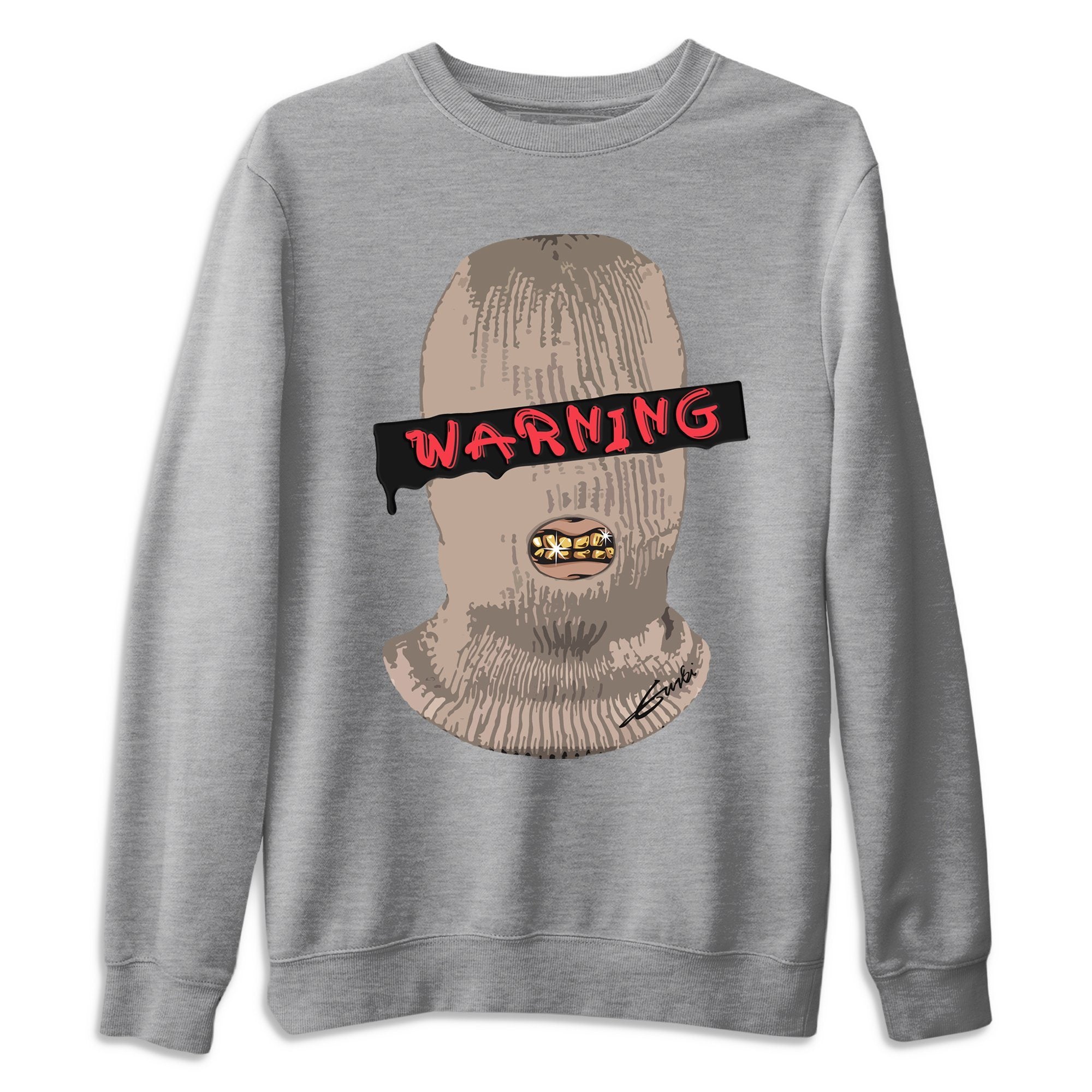 Warning Unisex Tops - Air Jordan 4 Taupe Haze