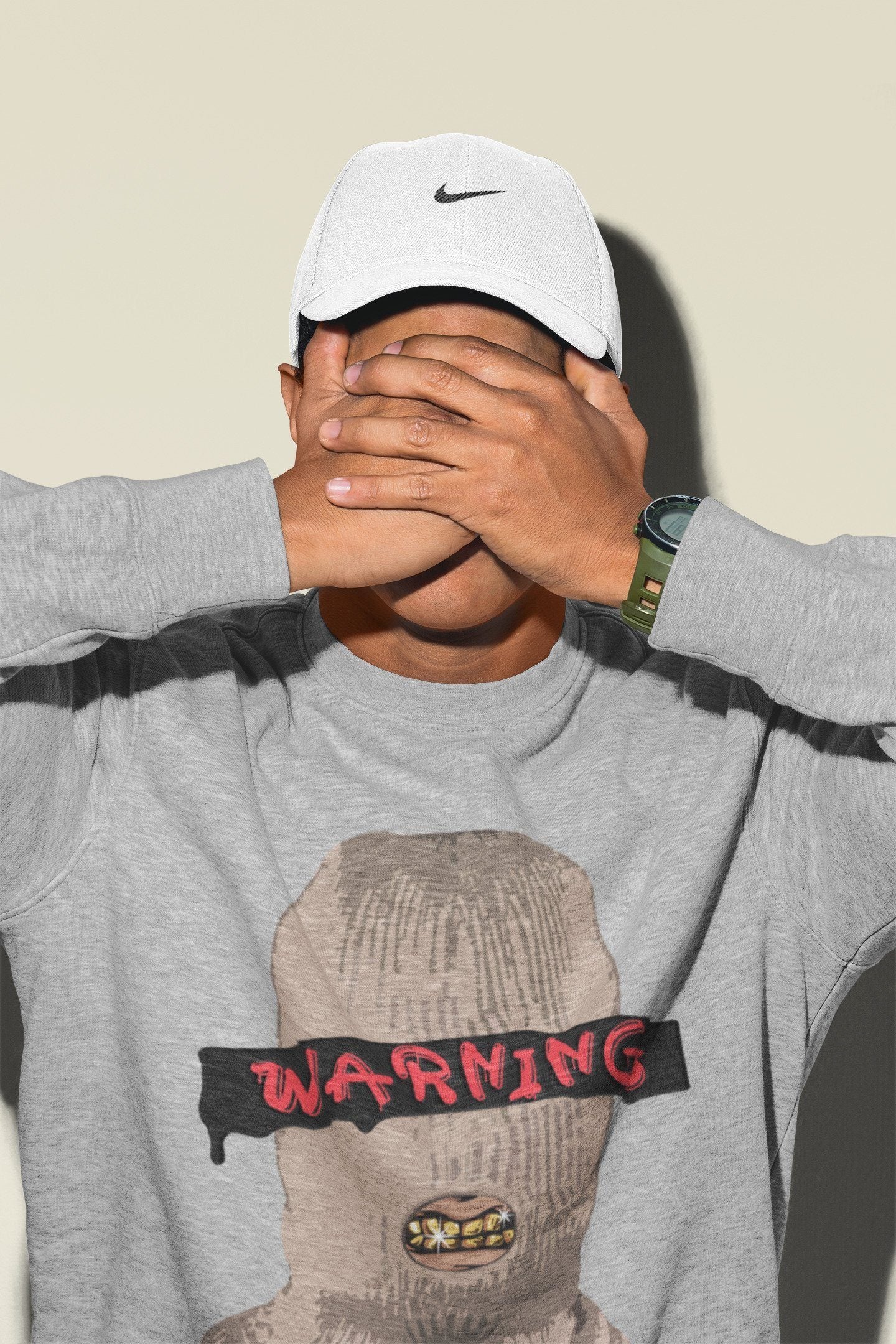 Warning Unisex Tops - Air Jordan 4 Taupe Haze