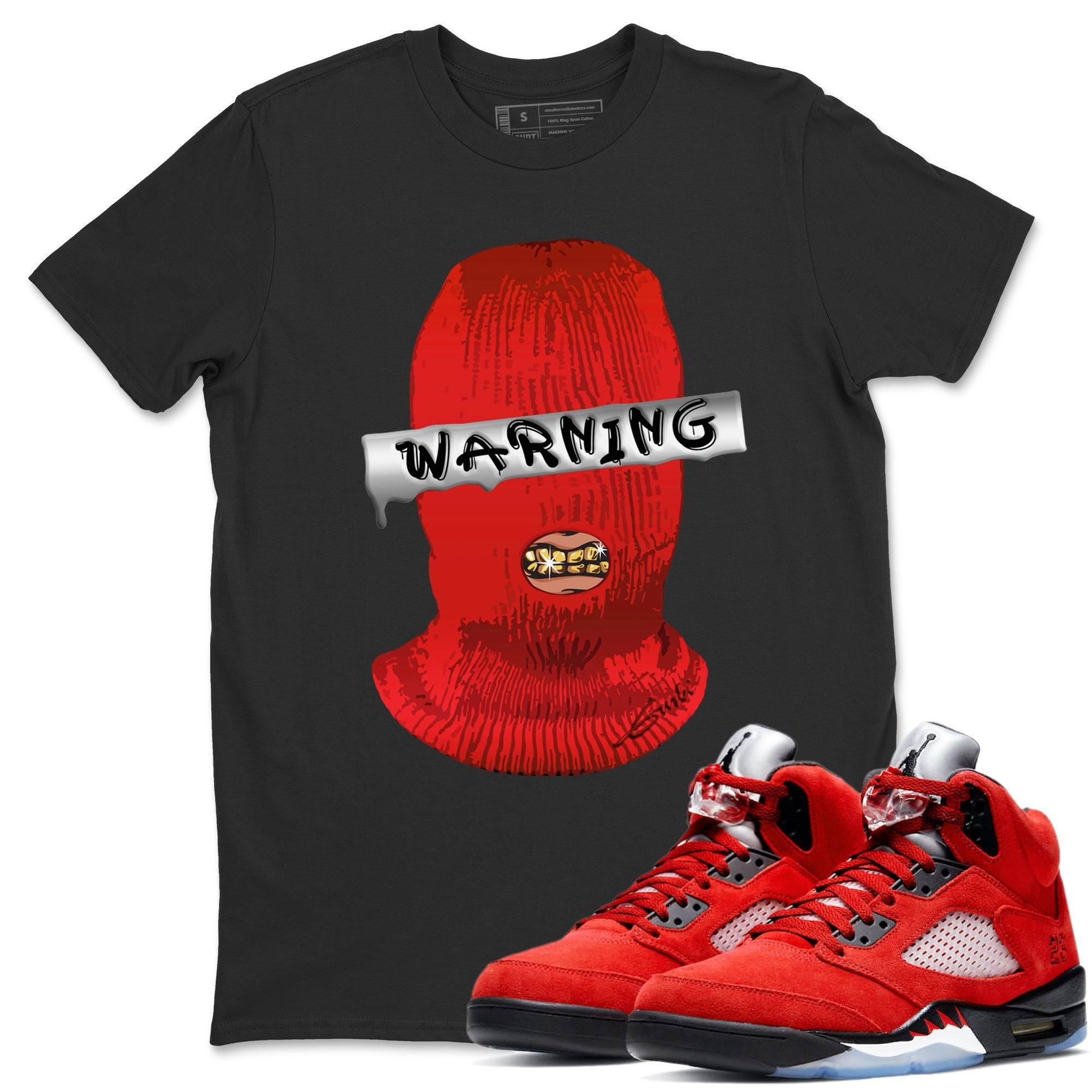 Warning Unisex Tops - Air Jordan 5 Raging Bull