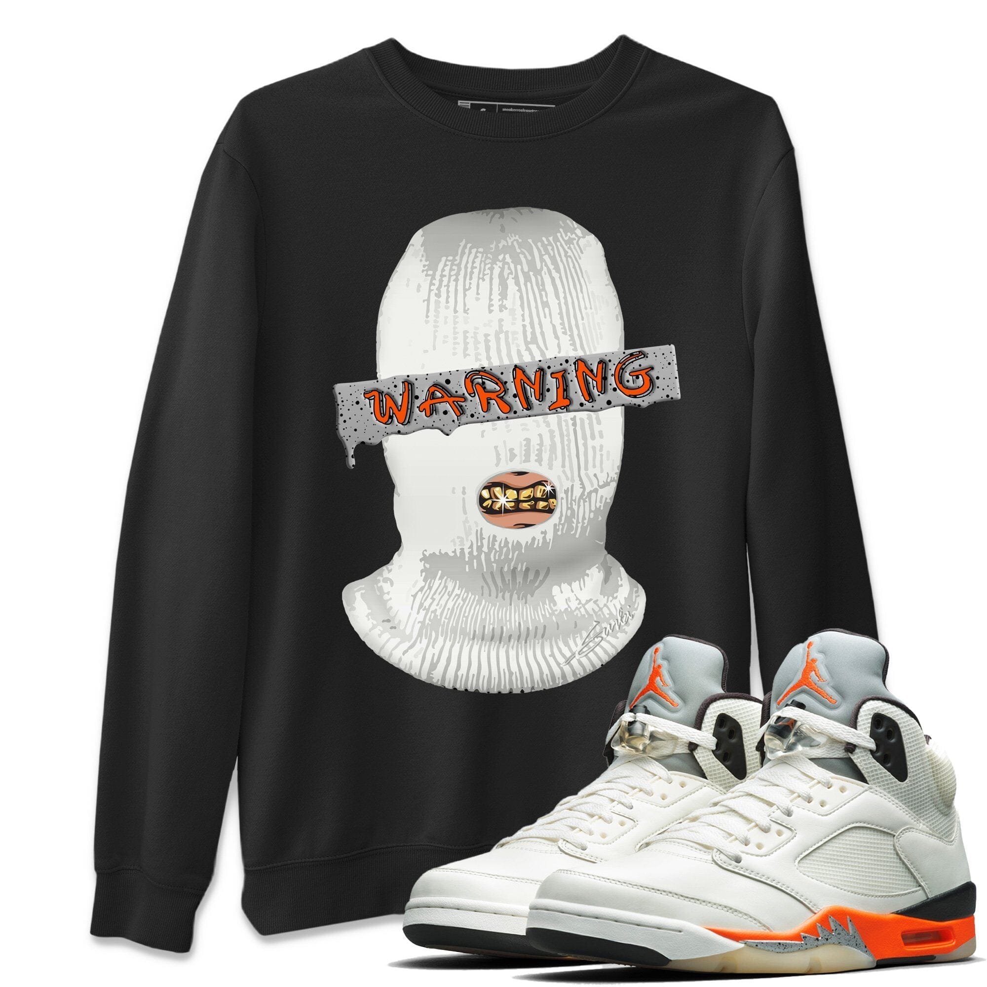Warning Unisex Tops - Air Jordan 5 Shattered Backboard
