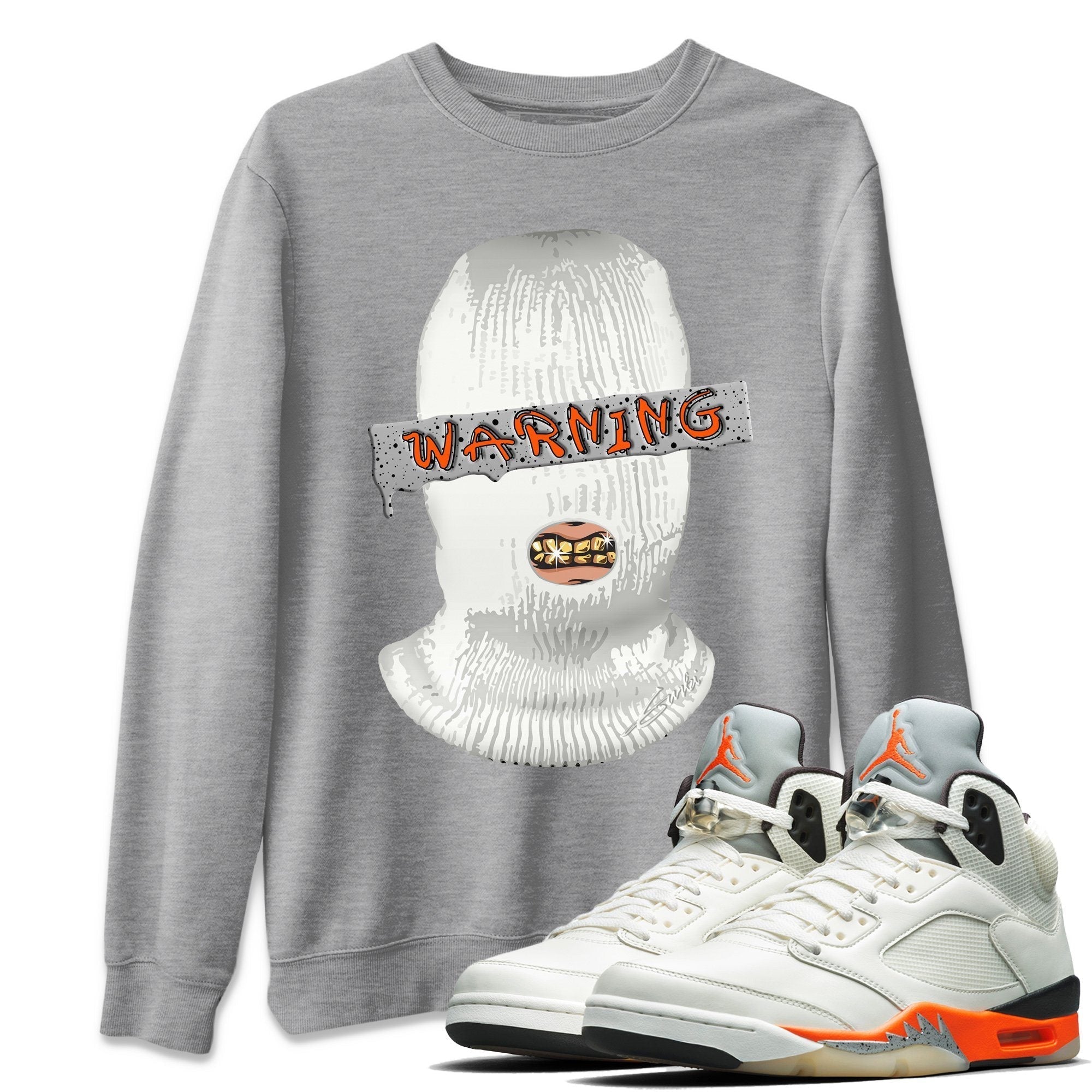 Warning Unisex Tops - Air Jordan 5 Shattered Backboard