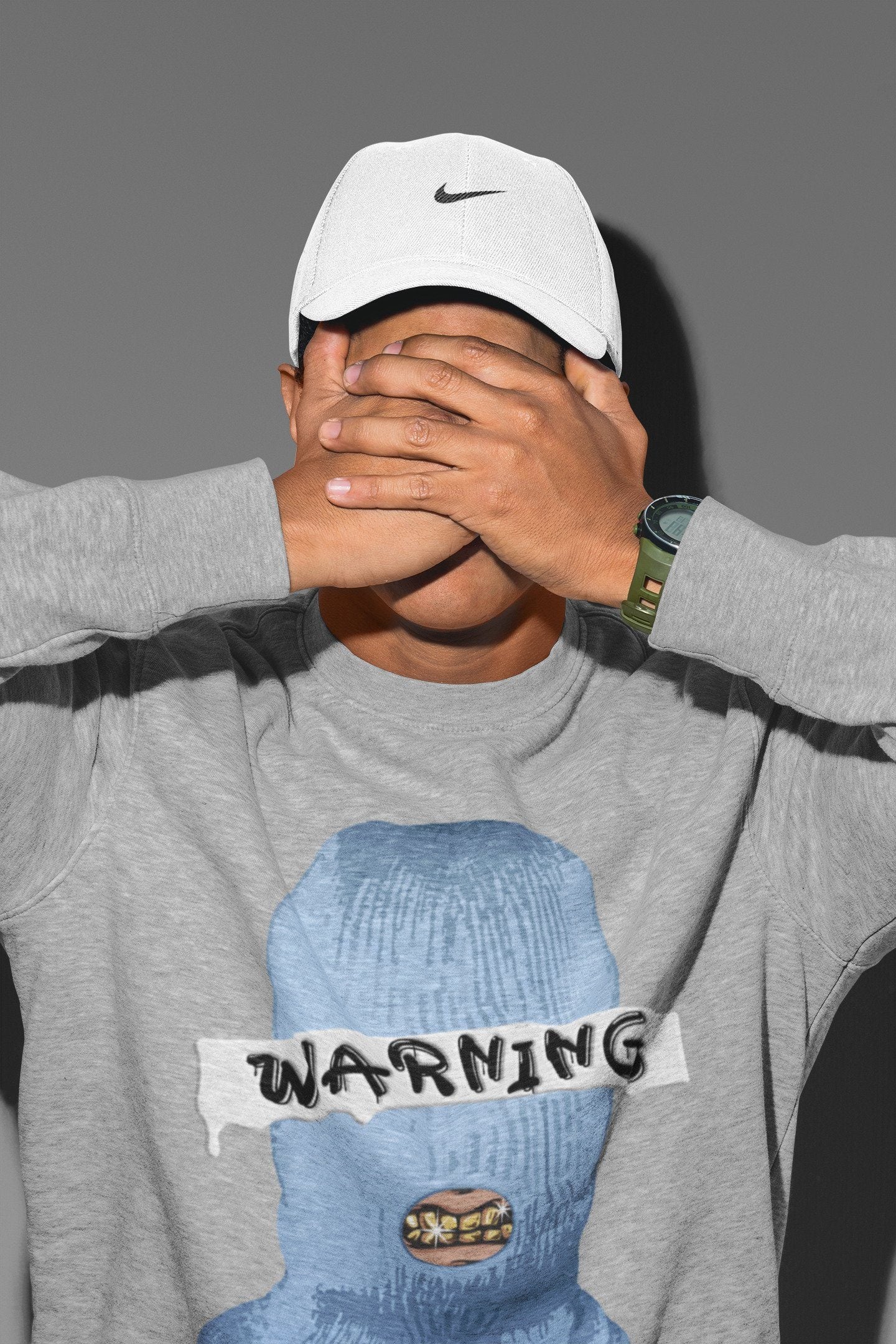 Warning Unisex Tops - Air Jordan 1 University Blue