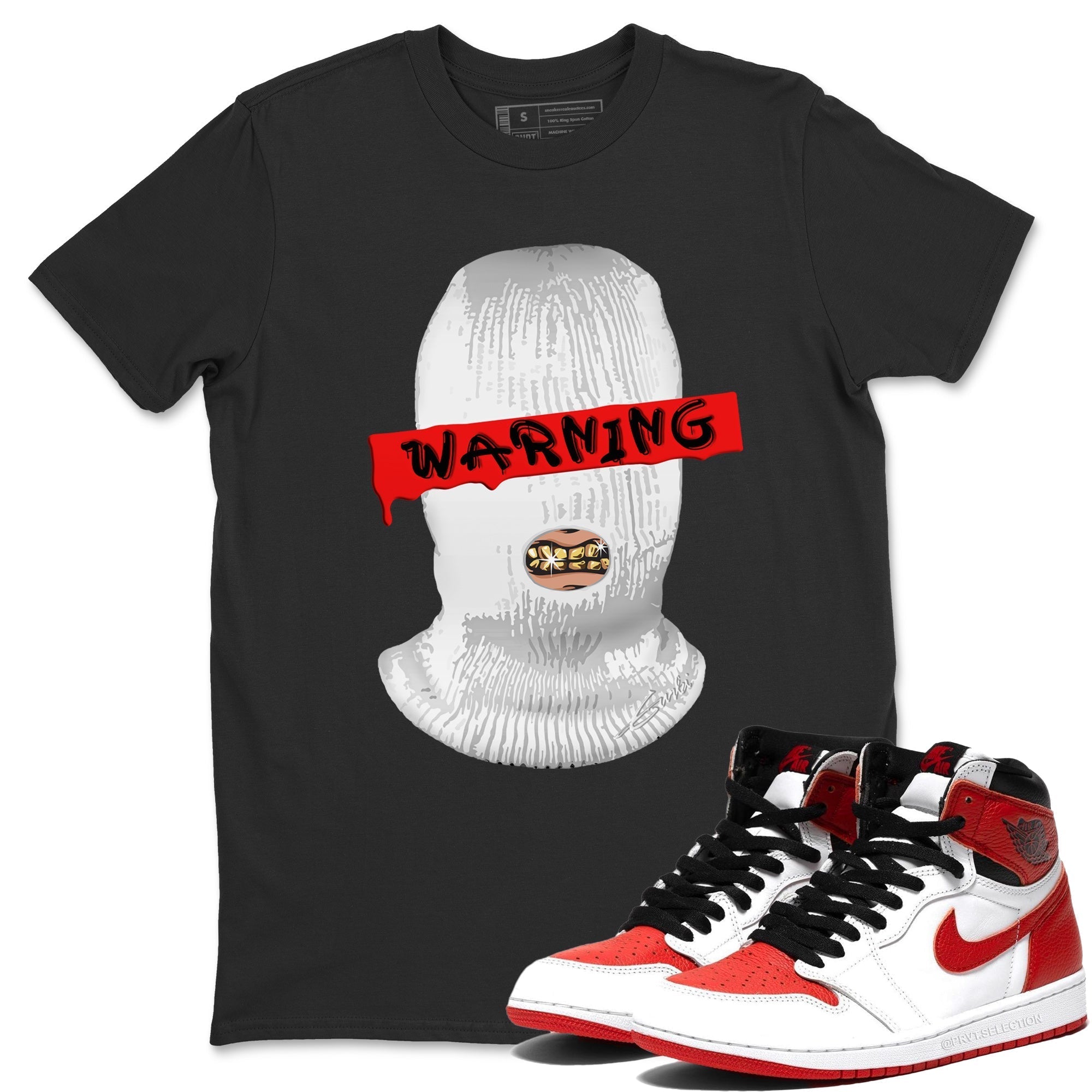 Warning Unisex Tops - Air Jordan 1 Heritage