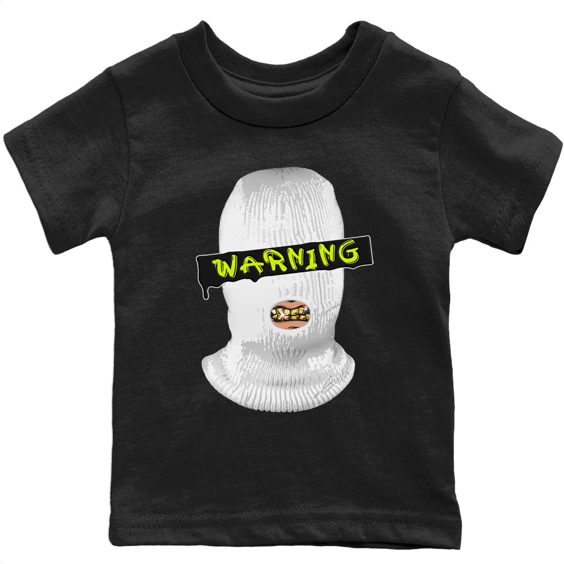 Warning Kids Tops - Air Jordan 1 Visionaire