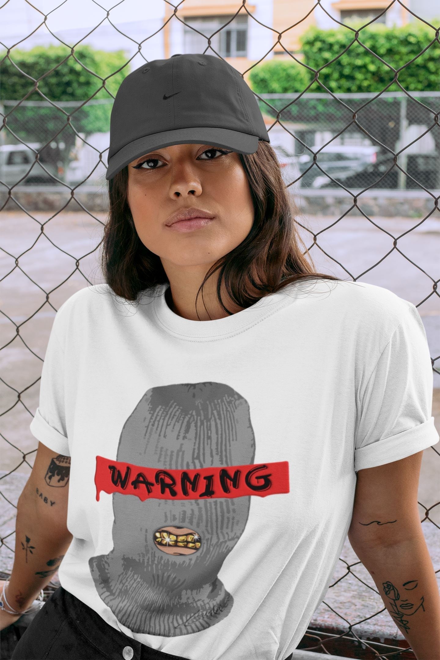 Warning Unisex Tops - Air Jordan 4 Infrared