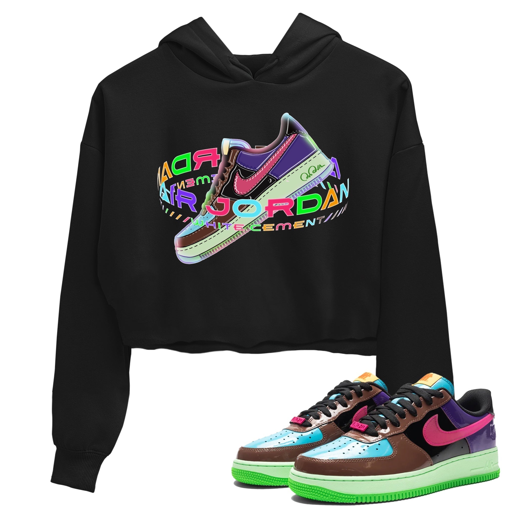 Warping Space Women's Tops - Air Force 1 Undefeated Fauna Brown