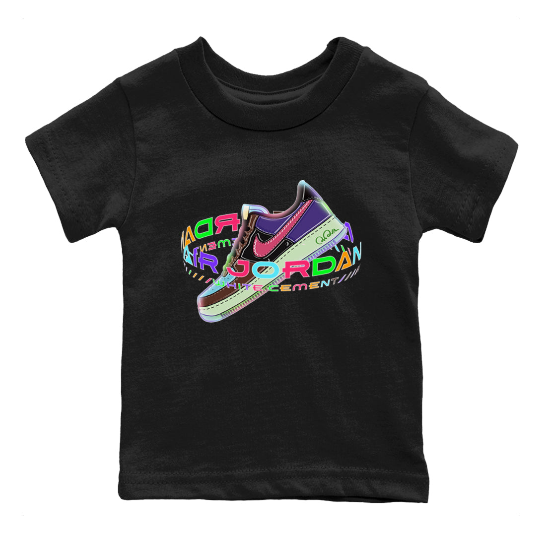 Warping Space Kids Tops - Air Force 1 Undefeated Fauna Brown