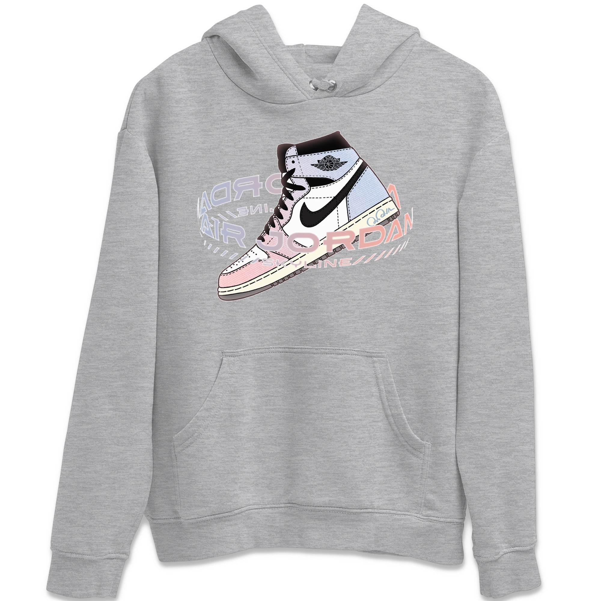 Warping Space Unisex Tops - Air Jordan 1 Skyline