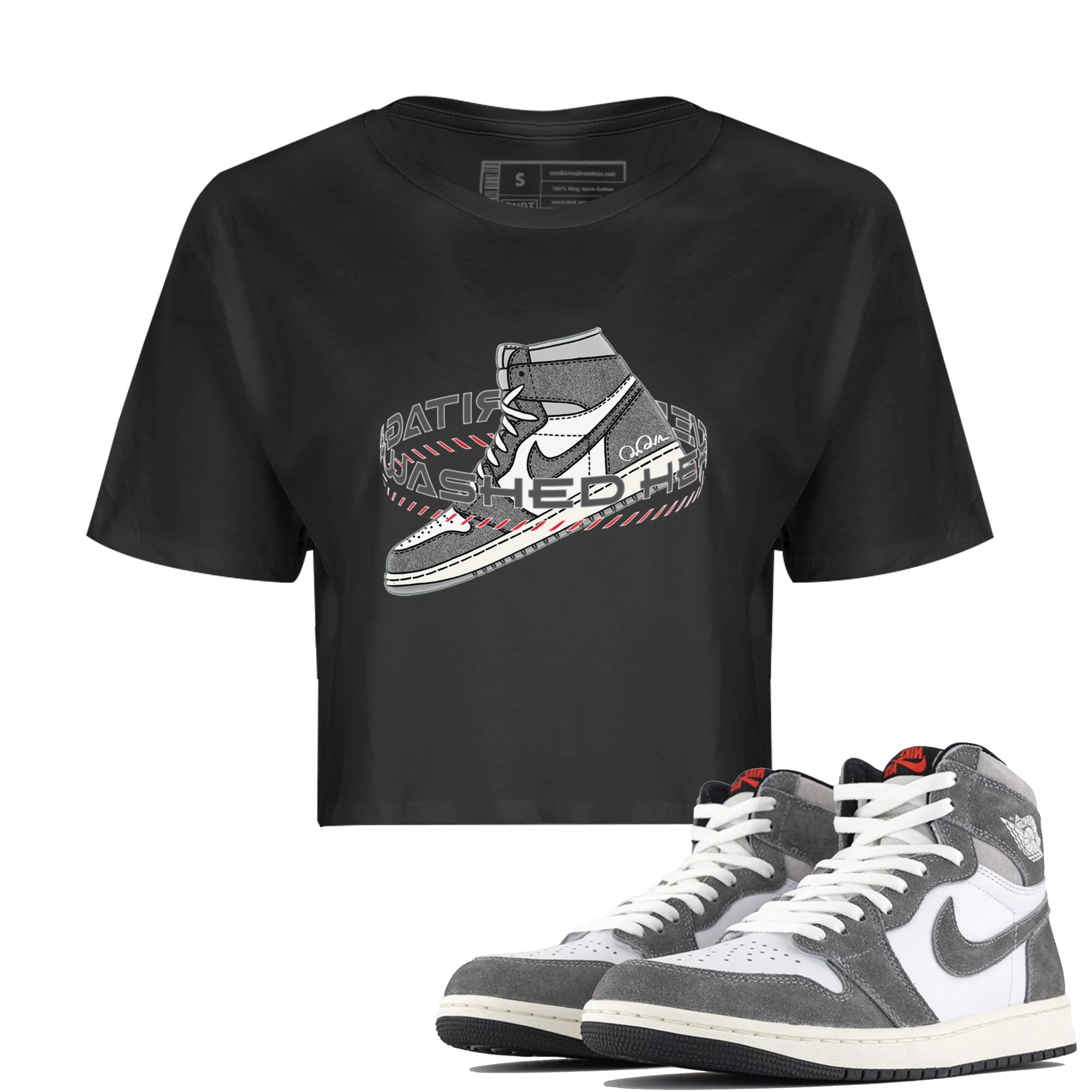Warping Space Women's Tops - Air Jordan 1 Washed Heritage
