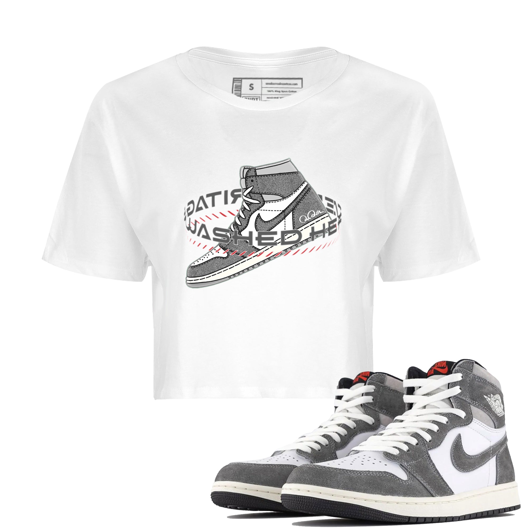 Warping Space Women's Tops - Air Jordan 1 Washed Heritage