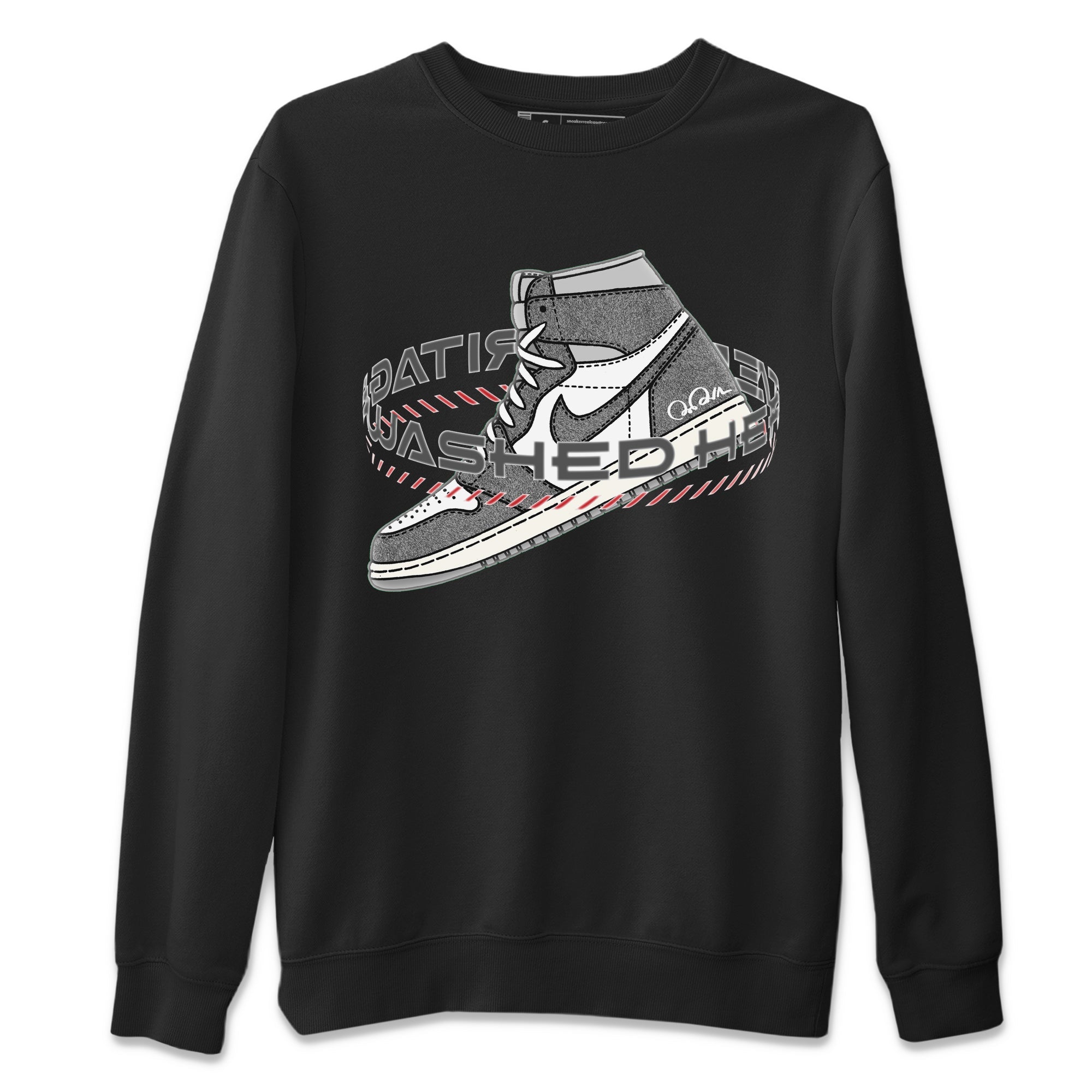 Warping Space Unisex Tops - Air Jordan 1 Washed Heritage