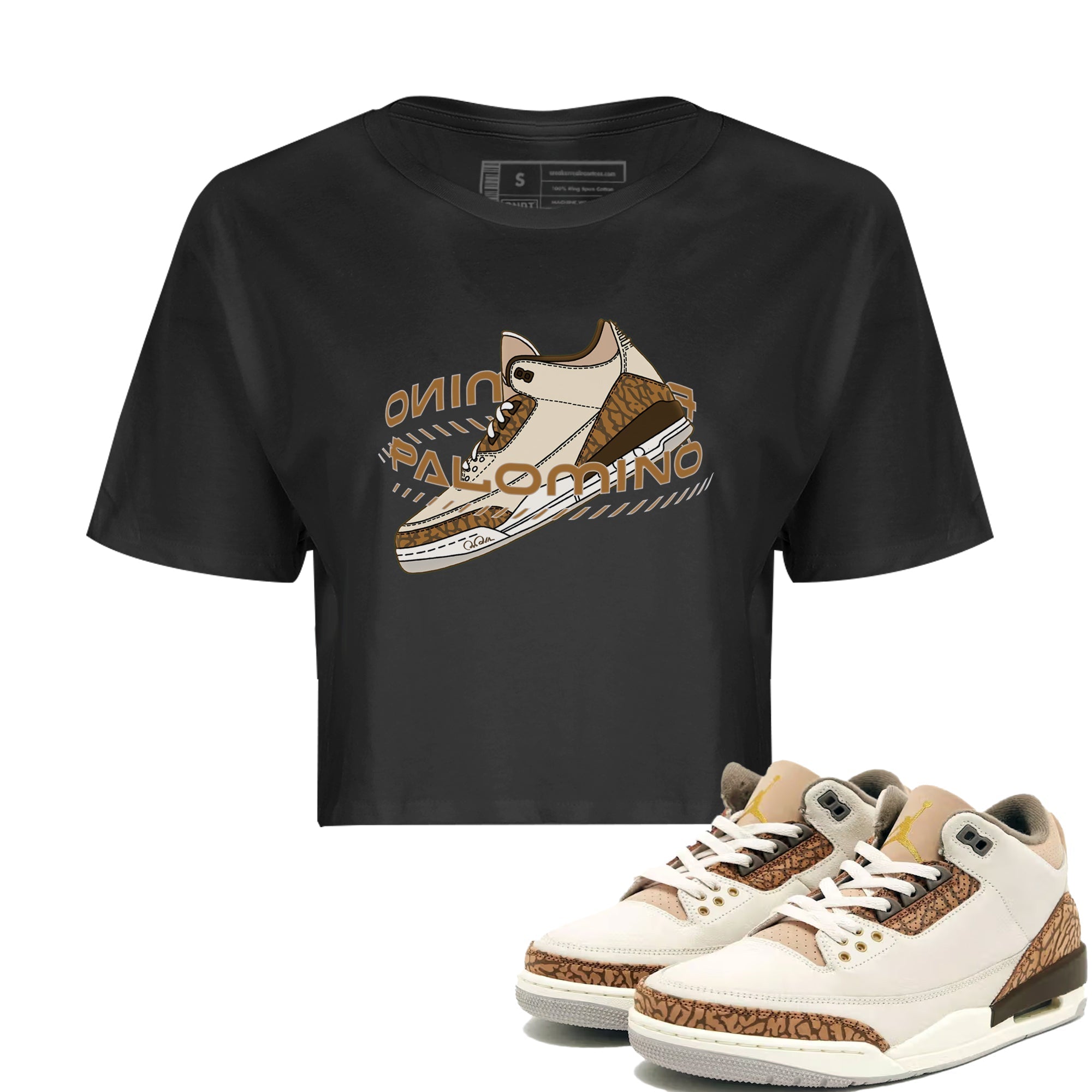 Warping Space Women's Tops - Air Jordan 3 Palomino