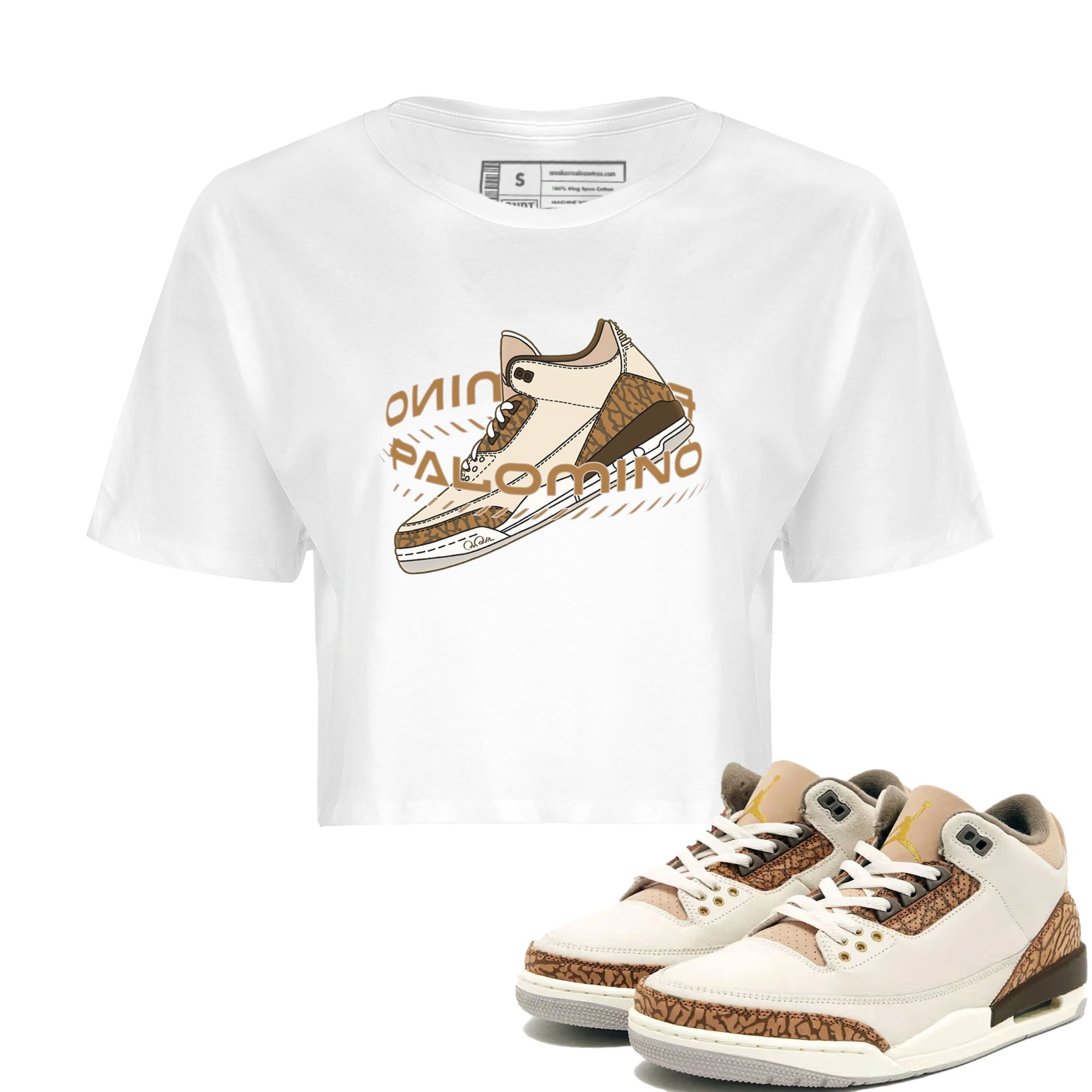 Warping Space Women's Tops - Air Jordan 3 Palomino