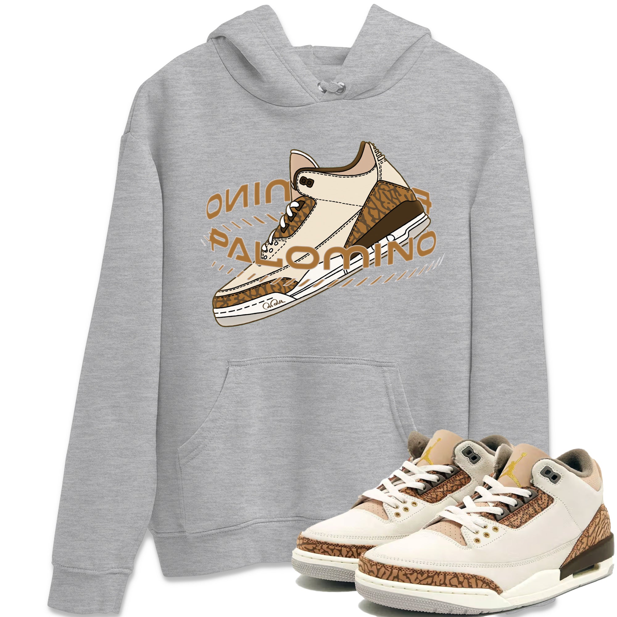 Warping Space Unisex Tops - Air Jordan 3 Palomino