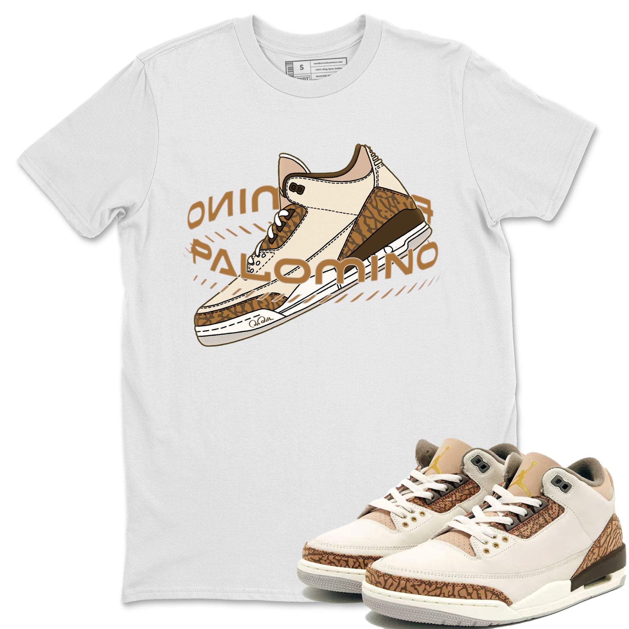 Warping Space Unisex Tops - Air Jordan 3 Palomino