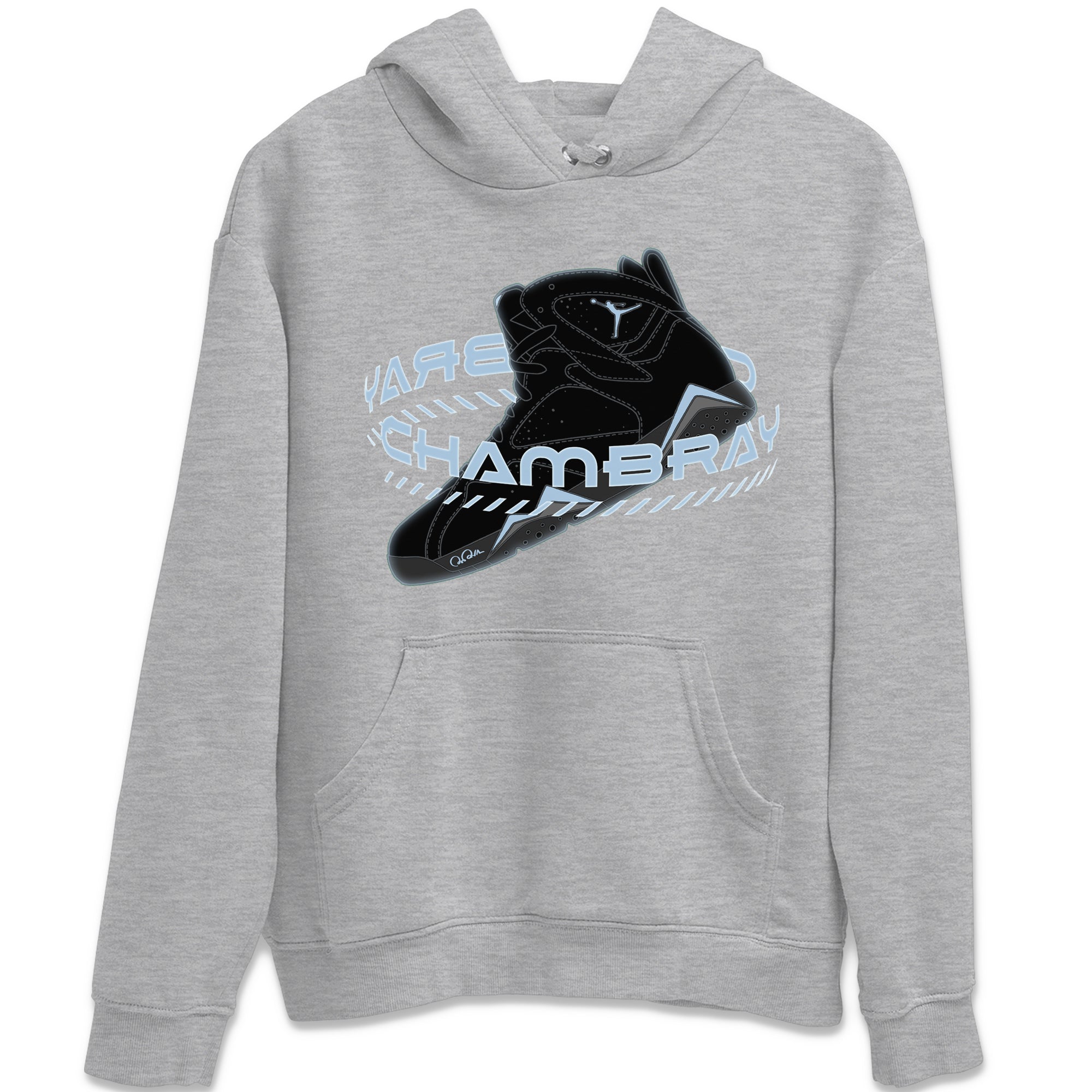Warping Space Unisex Tops - Air Jordan 7 Chambray