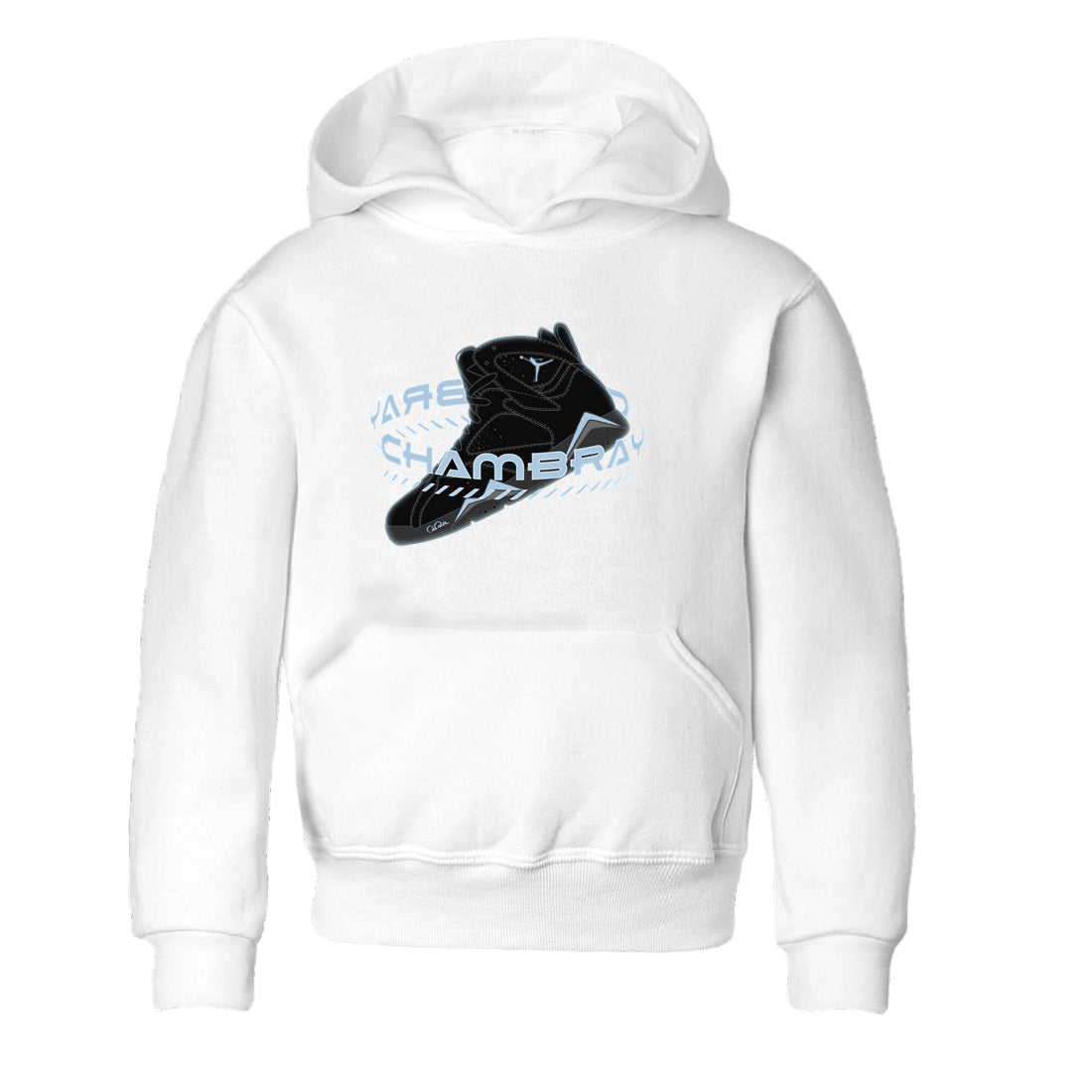 Warping Space Kids Tops - Air Jordan 7 Chambray