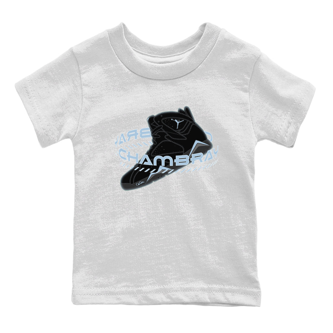 Warping Space Kids Tops - Air Jordan 7 Chambray