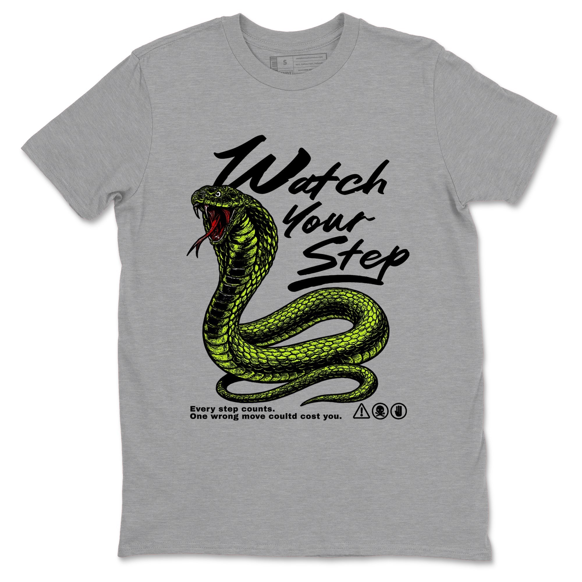Watch Your Step snkmatch Tees - Air Foamposite One Black Volt