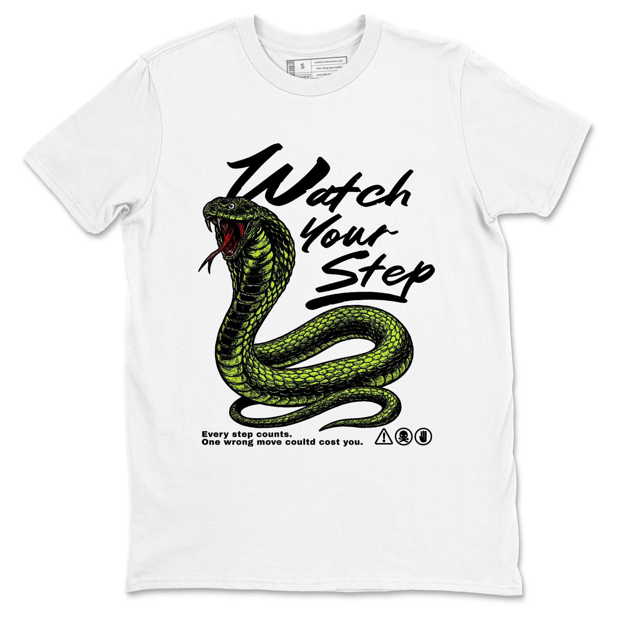 Watch Your Step snkmatch Tees - Air Foamposite One Black Volt