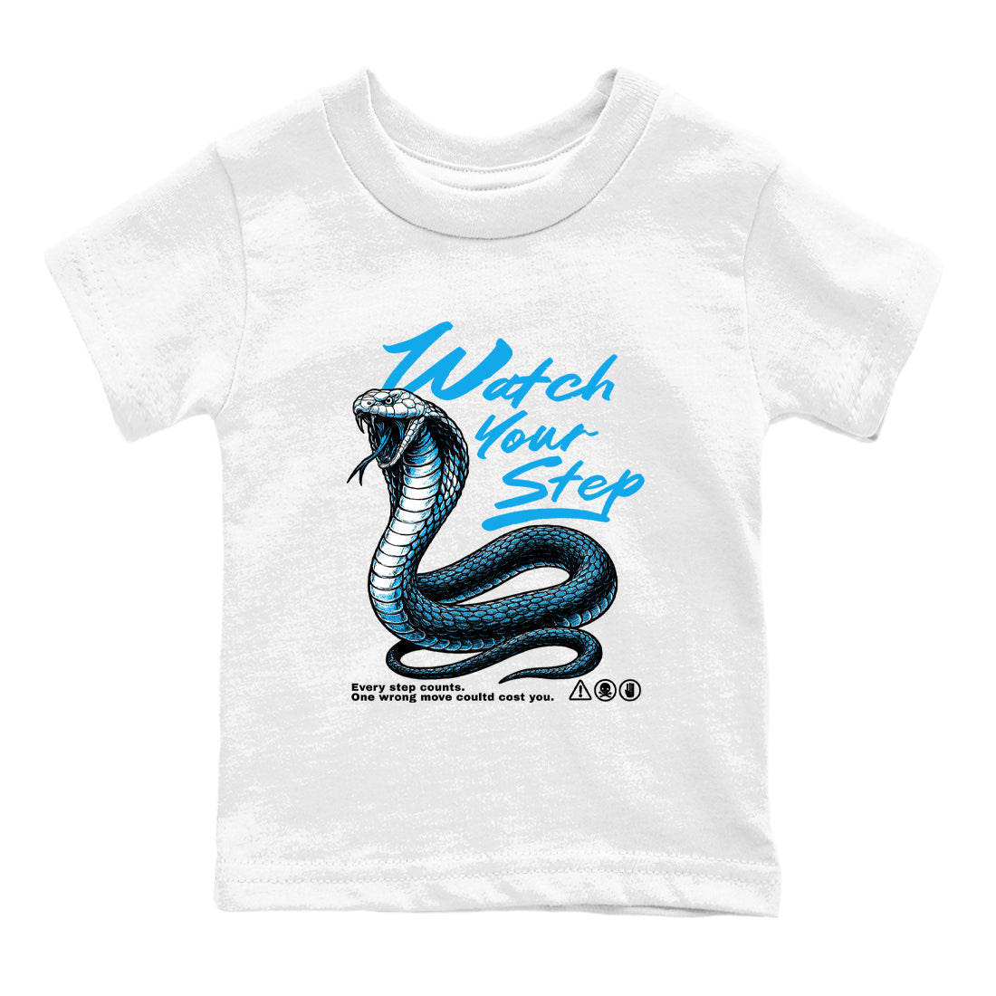 Watch Your Step snkmatch Tees Kids - Air Jordan 1 UNC Reimagined