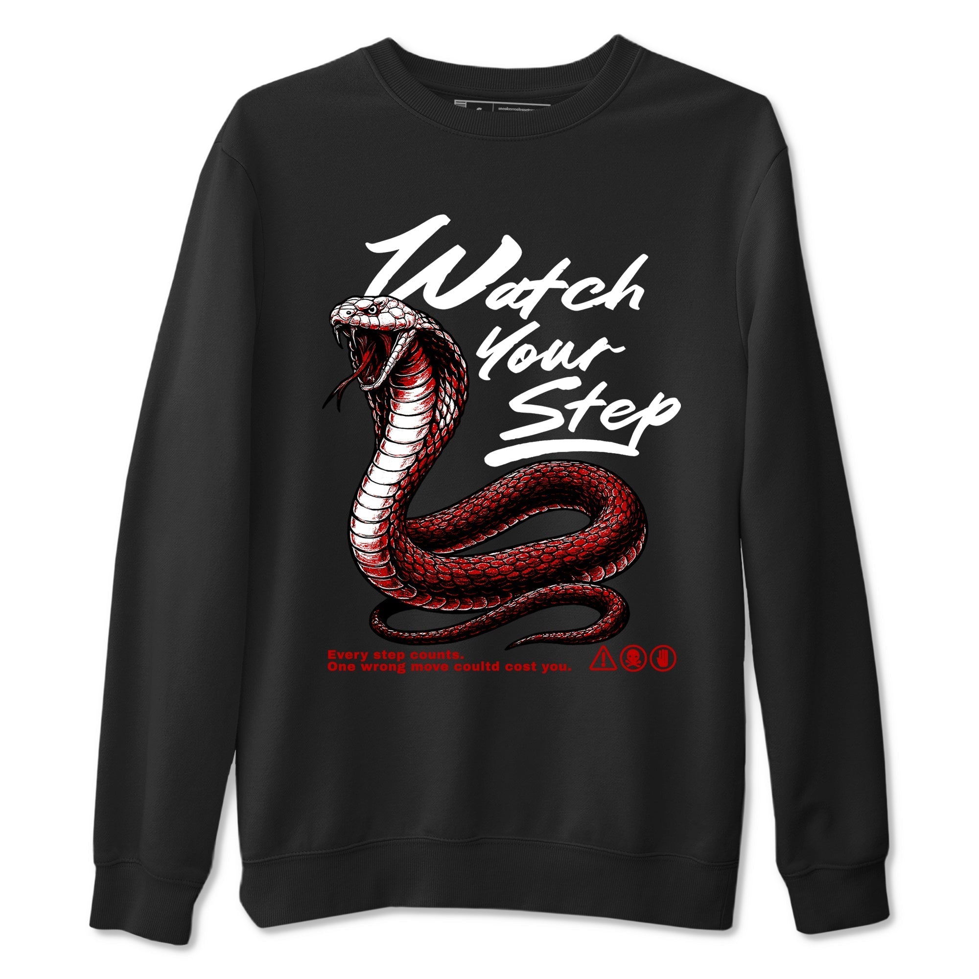 Watch Your Step snkmatch Tees - Air Jordan 11 Bred