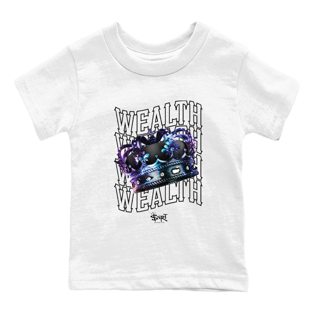 Wealth snkmatch Tees Kids - Air Foamposite One Galaxy