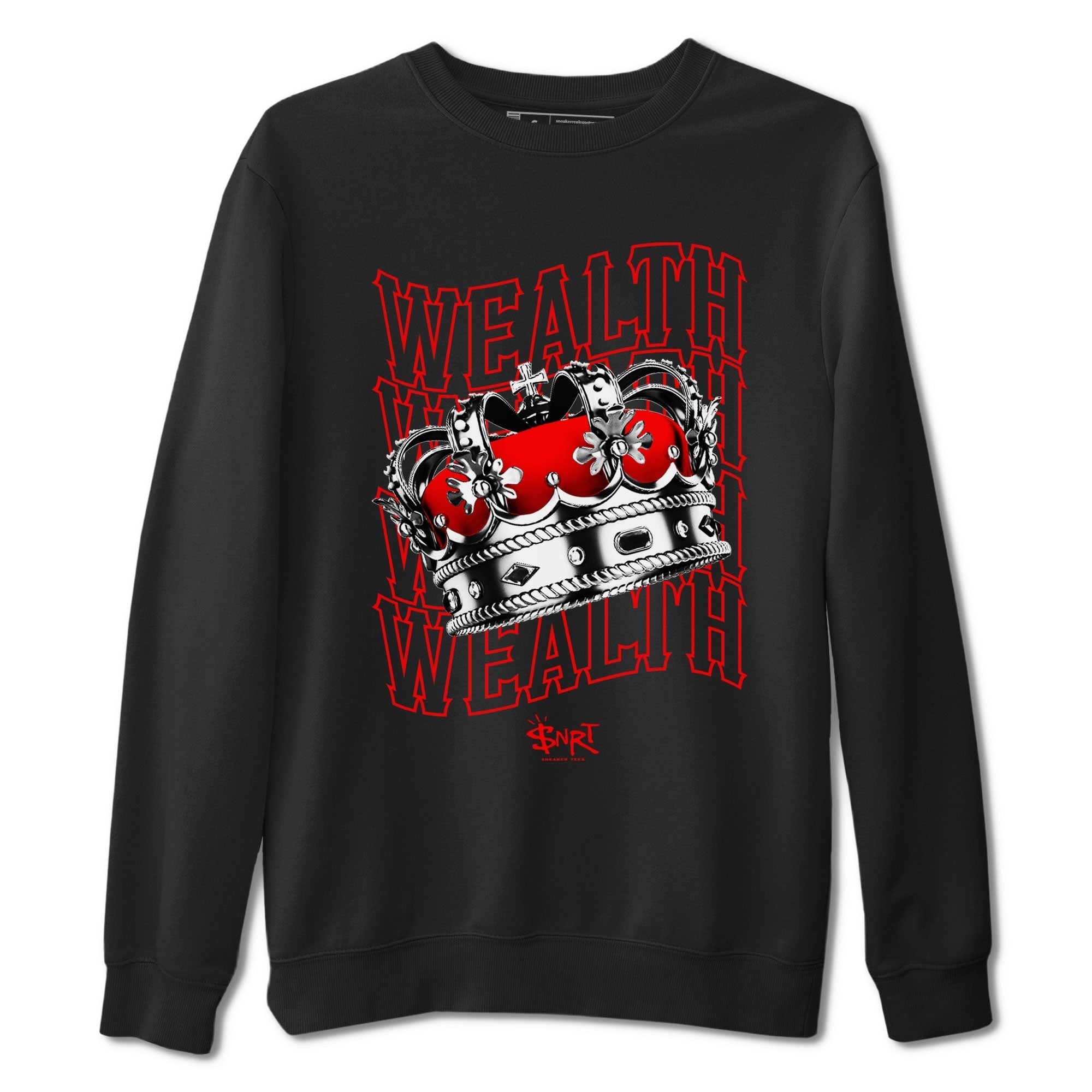 Wealth snkmatch Tee - Air Jordan 1 Satin Bred