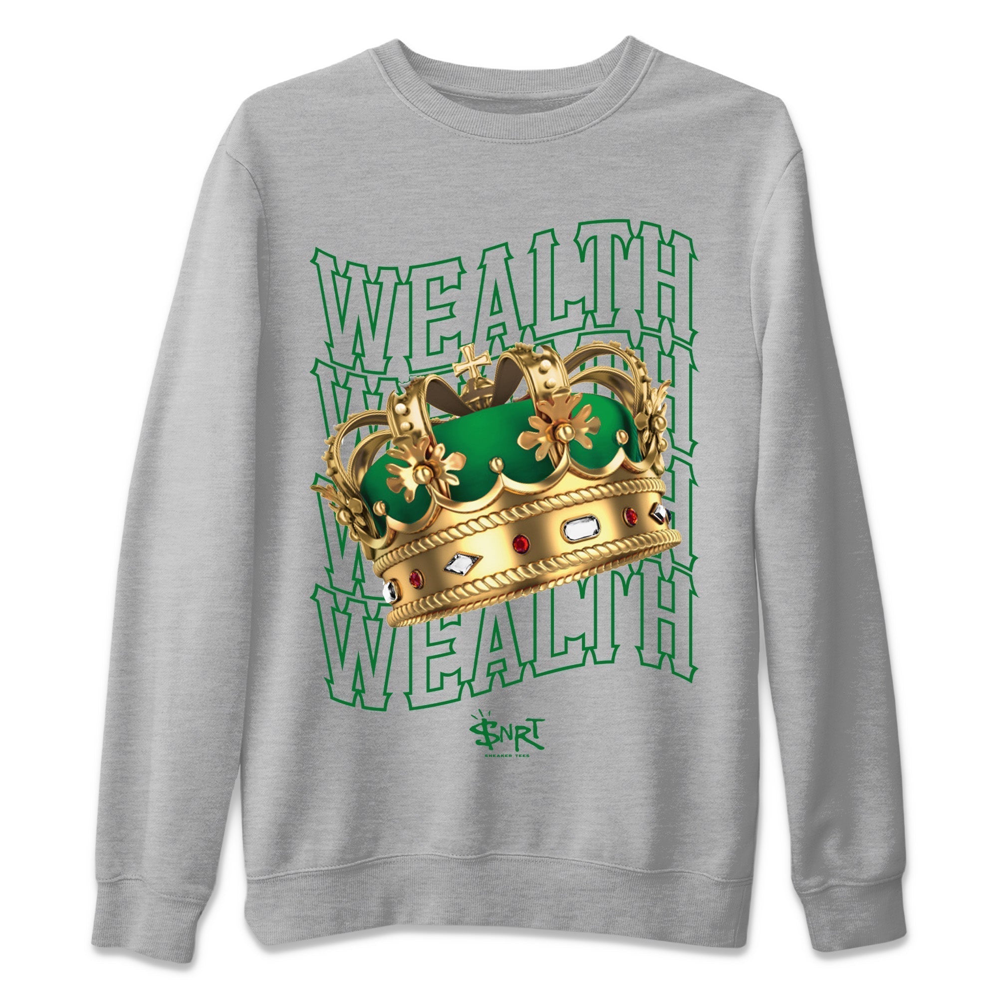 Wealth Unisex Tops - Air Jordan 4 Pine Green SB