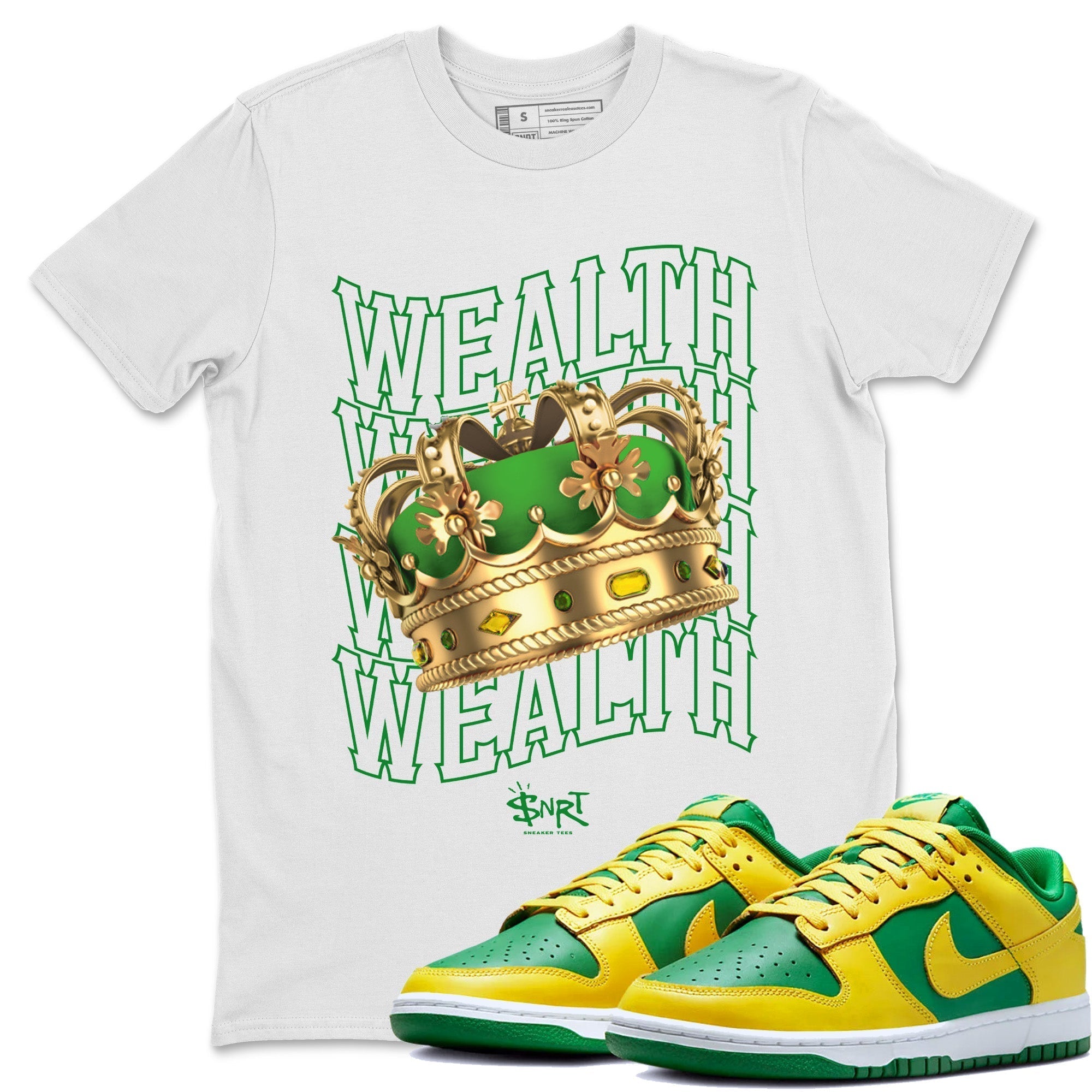 Wealth Unisex Tops - Dunk Reverse Brazil