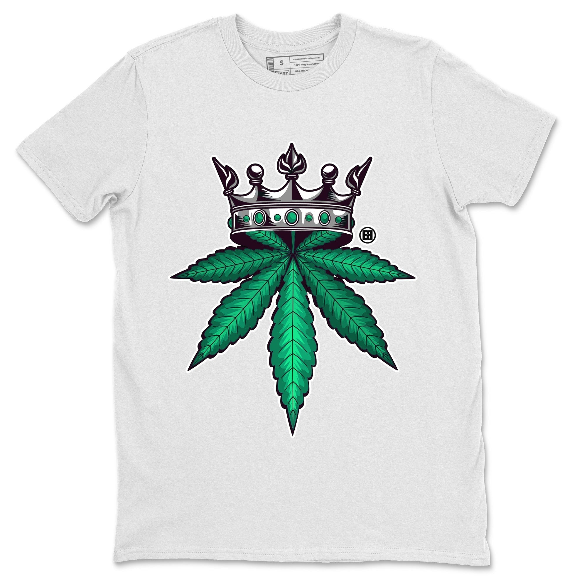 Weed Crown Unisex Tops - Air Jordan 1 Gorge Green