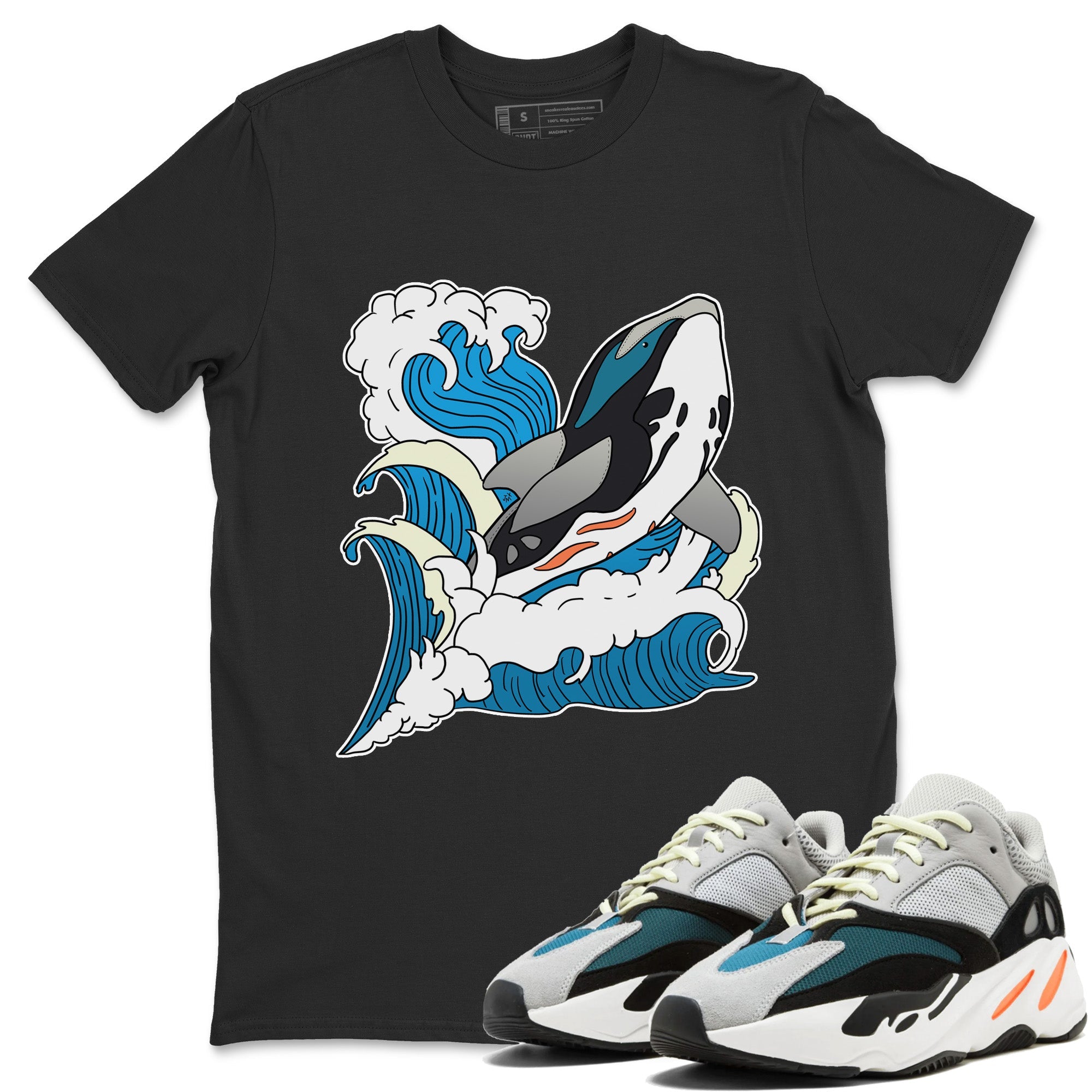 Whale Waves Unisex Tops - Yeezy 700 Wave Runner