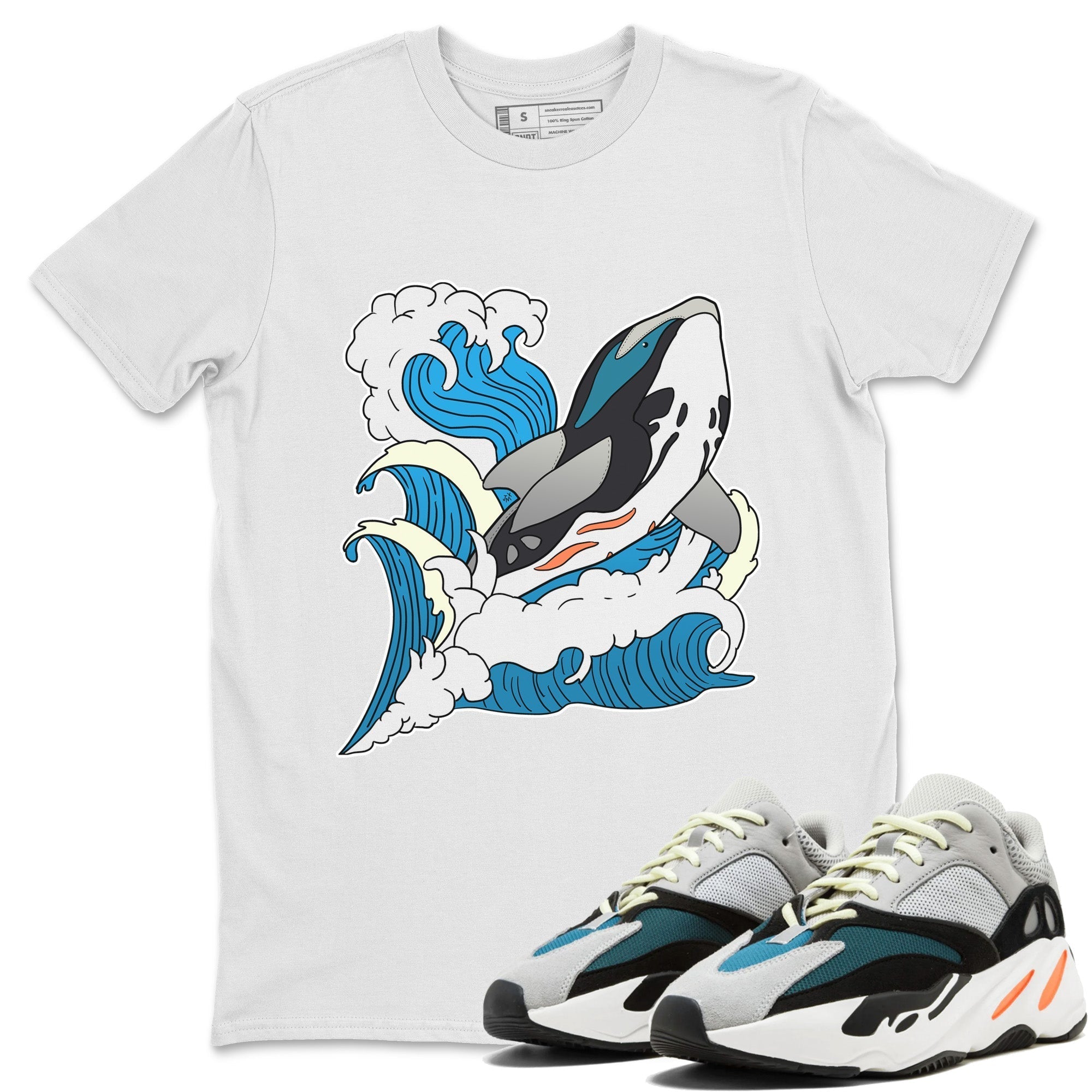 Whale Waves Unisex Tops - Yeezy 700 Wave Runner