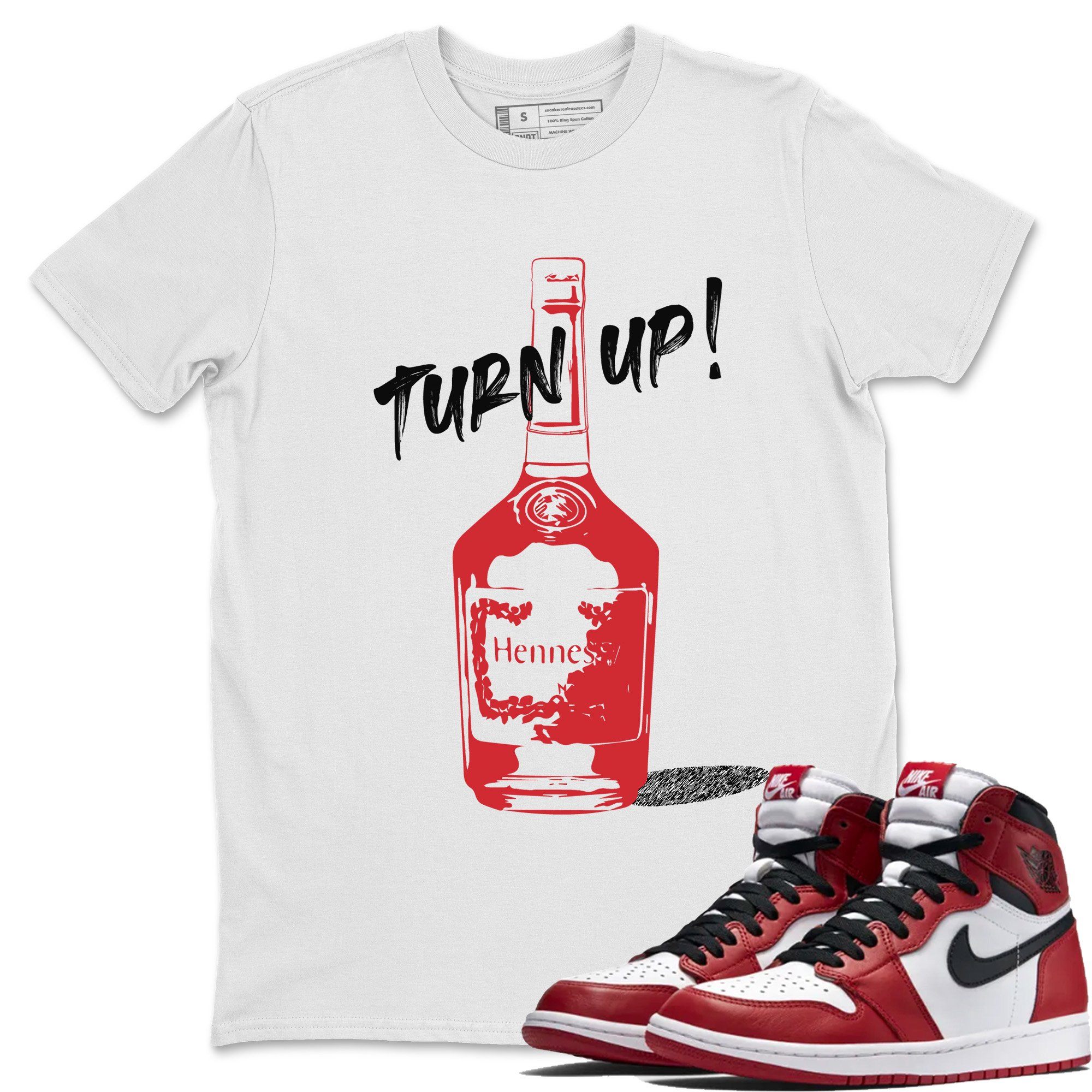Turn Up Unisex Tops - Air Jordan 1 Varsity Red